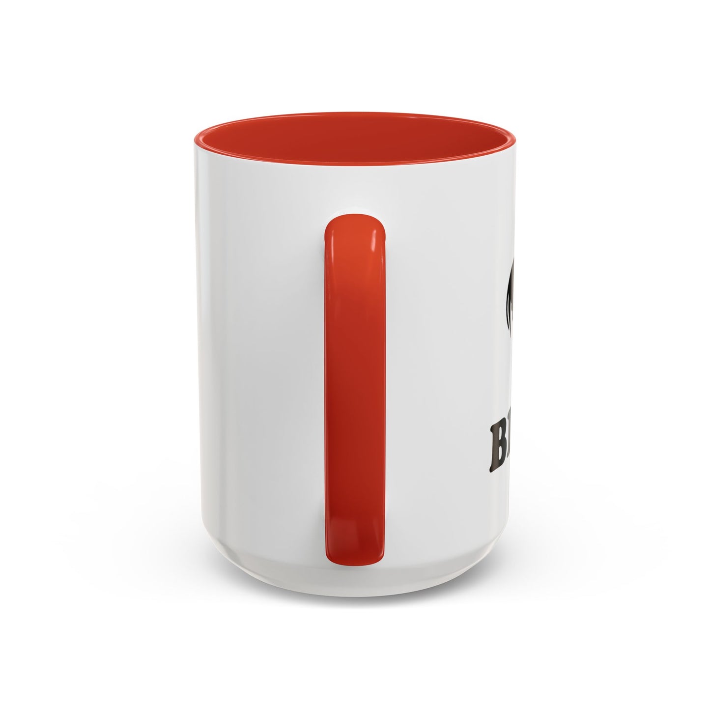 COCK BLOCK Accent BiColor Funny Sarcastic Mug