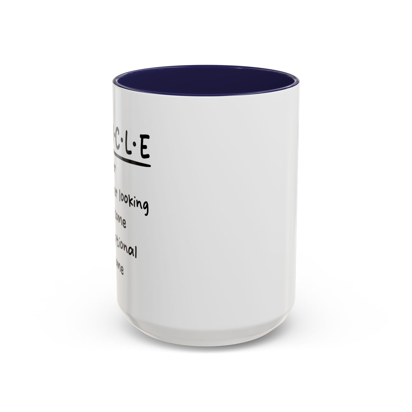 FUNCLE Accent BiColor Funny Sarcastic Mug