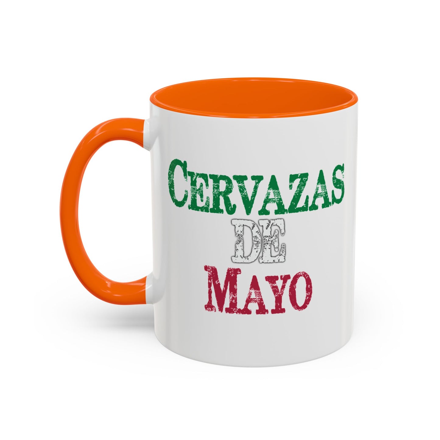 CERVAZAS DE MAYO Accent BiColor Funny Sarcastic Mug