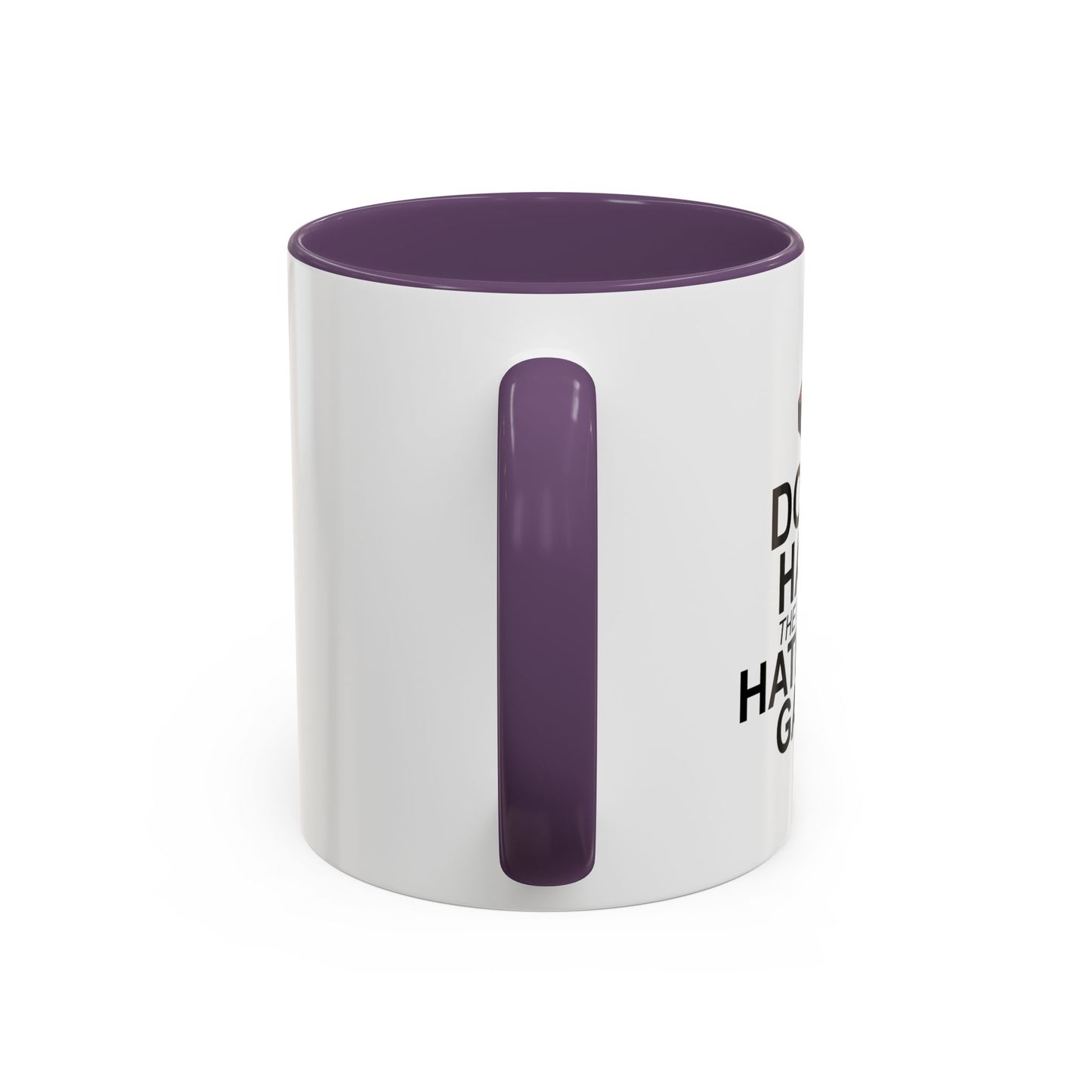 HATE THE GAME Accent BiColor Funny Sarcastic Mug