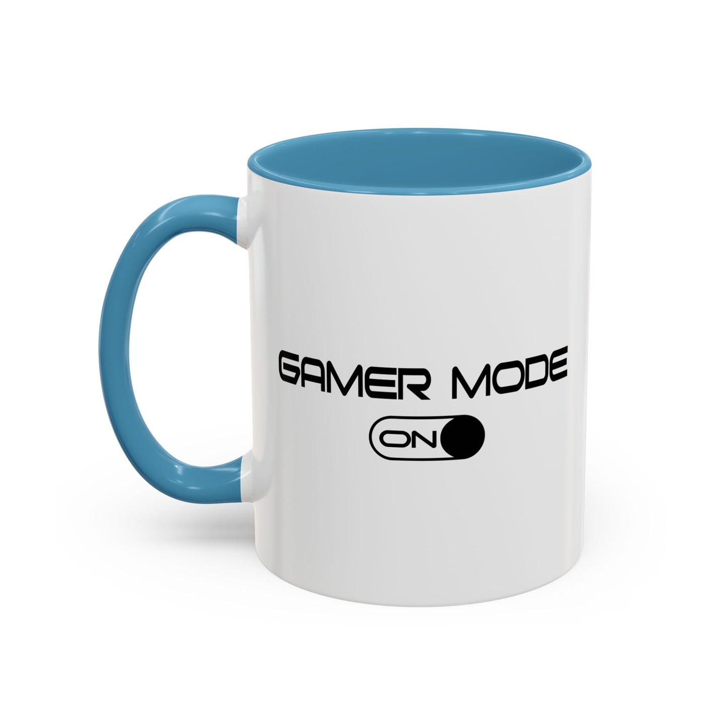 GAMER MODE ON Accent BiColor Funny Sarcastic Mug