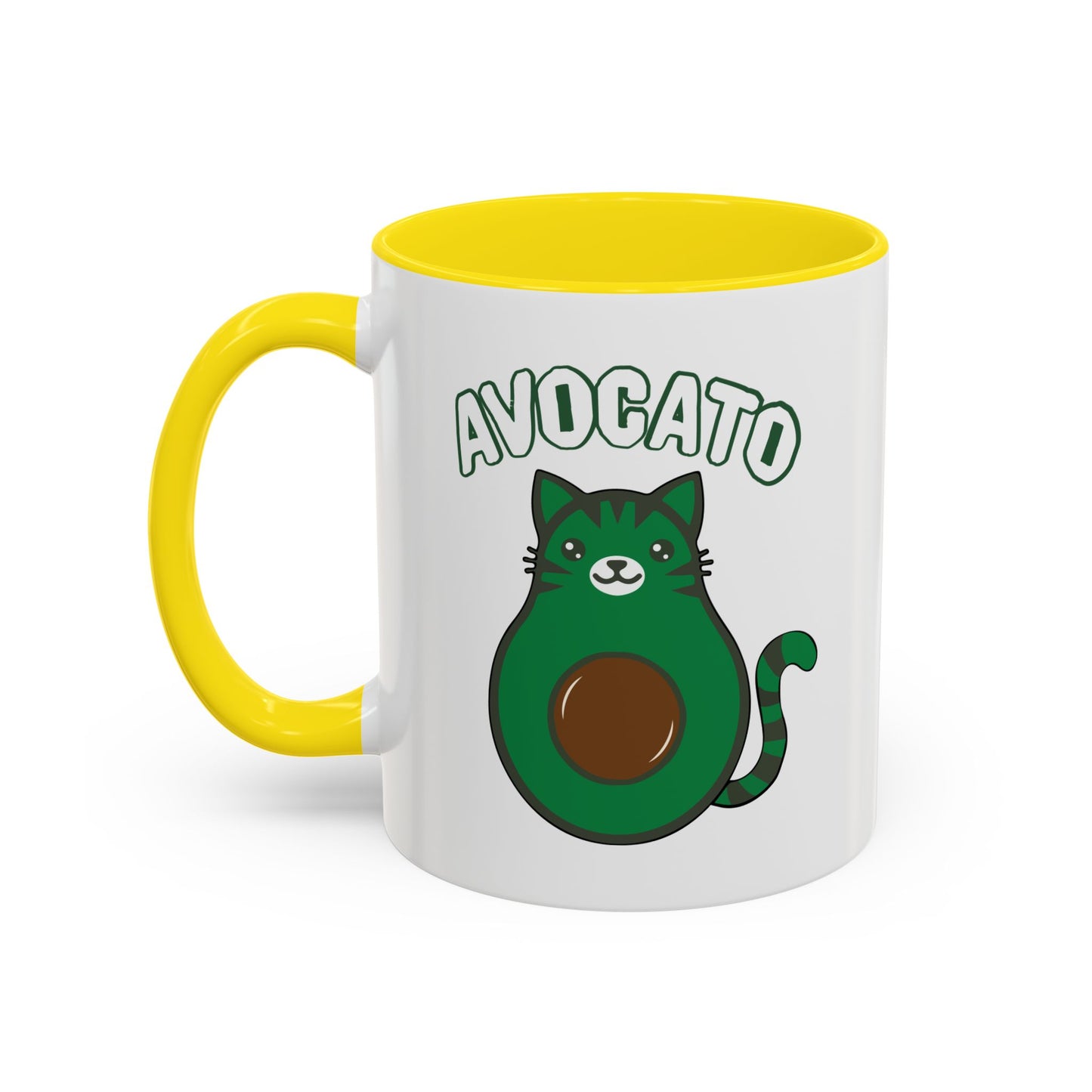 AVOCATO Accent BiColor Funny Sarcastic Mug