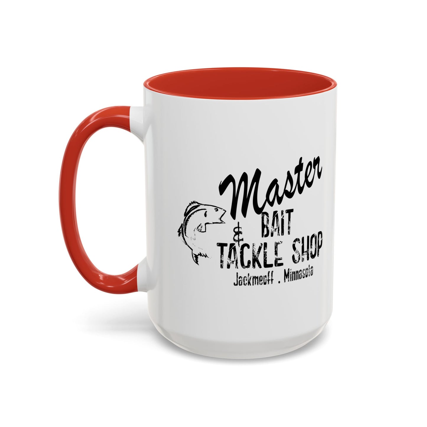 MASTERBAIT Accent BiColor Funny Sarcastic Mug