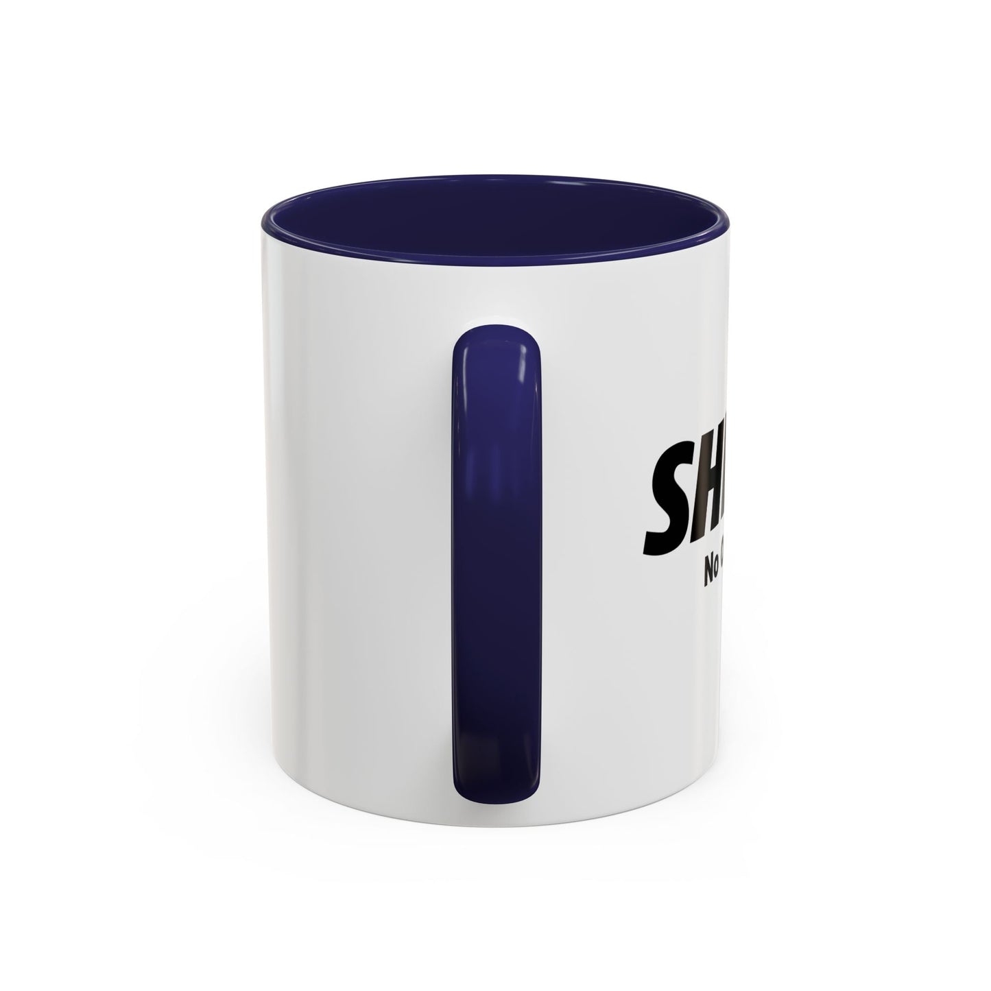 NO ONE CARES Accent BiColor Funny Sarcastic Mug