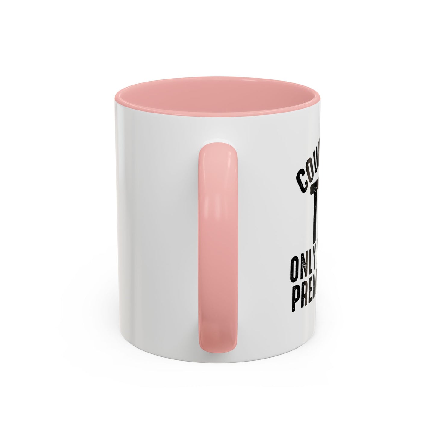 COUNTING TO TEN Accent BiColor Funny Sarcastic Mug