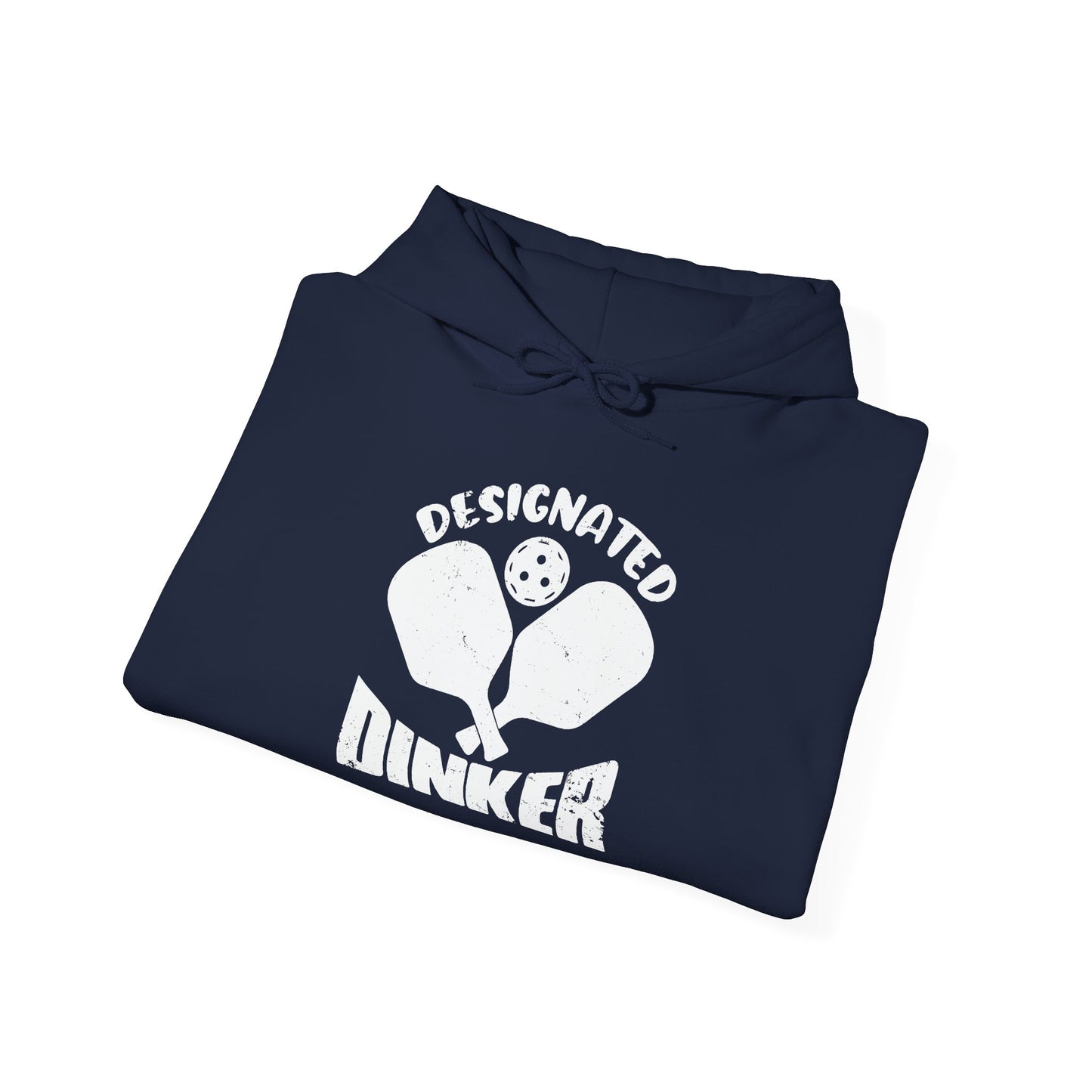 DESIGNATED DRINKER - Premium Unisex Funny Sarcastic Black Hoodie Sweatshirt