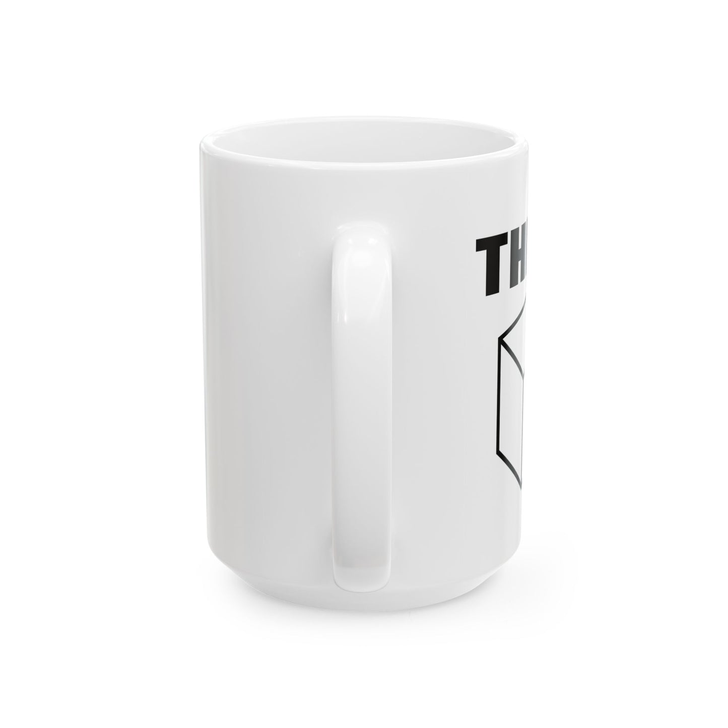 THINK FUNNY SARCASTIC MUG