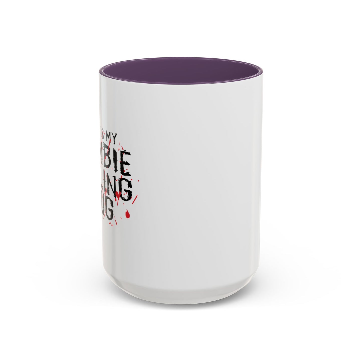 THIS IS MY ZOMBIE KILLING Accent BiColor Mug