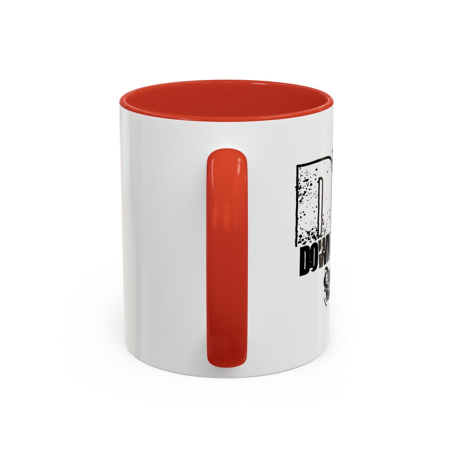 DOWN TO FLOAT Accent BiColor Funny Sarcastic Mug