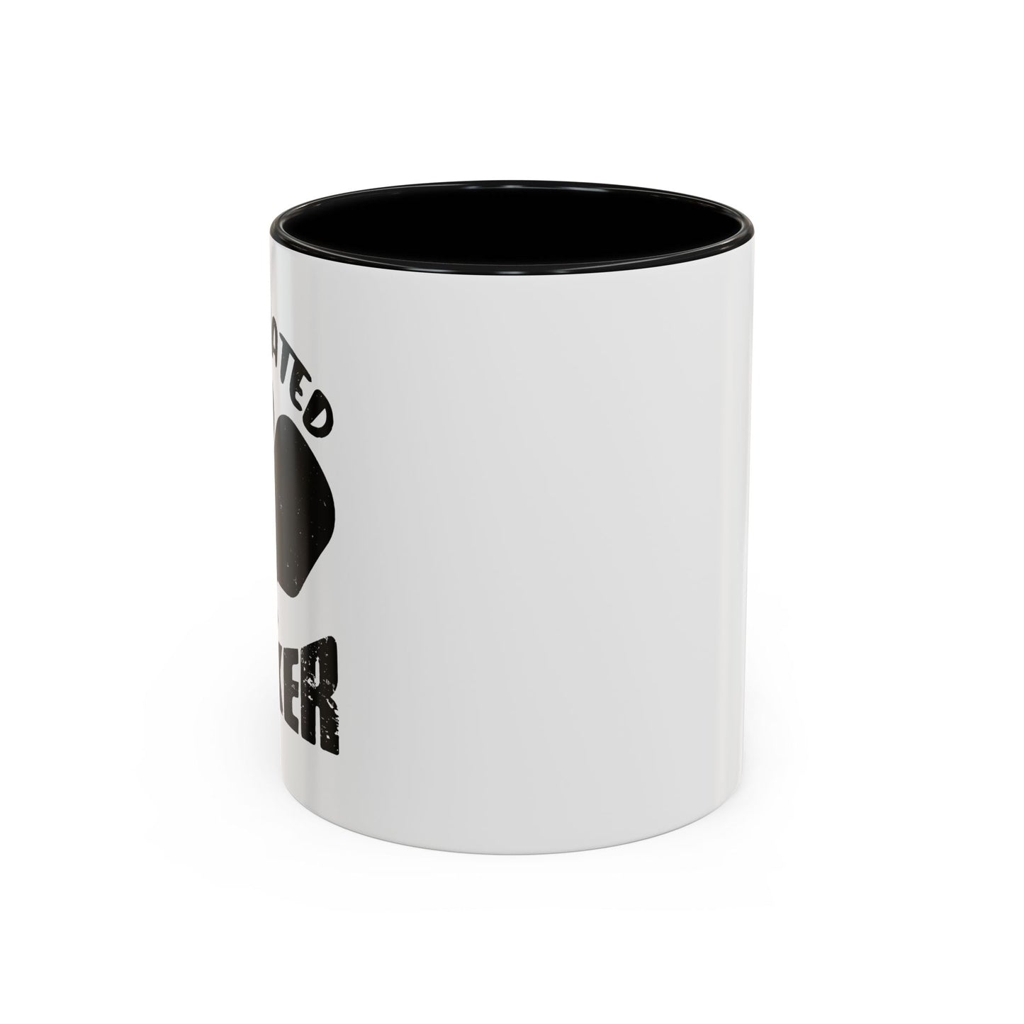 DESIGNATED DRINKER Accent BiColor Funny Sarcastic Mug