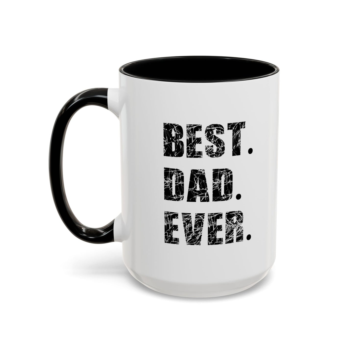 BEST DAD EVER Accent BiColor Mug