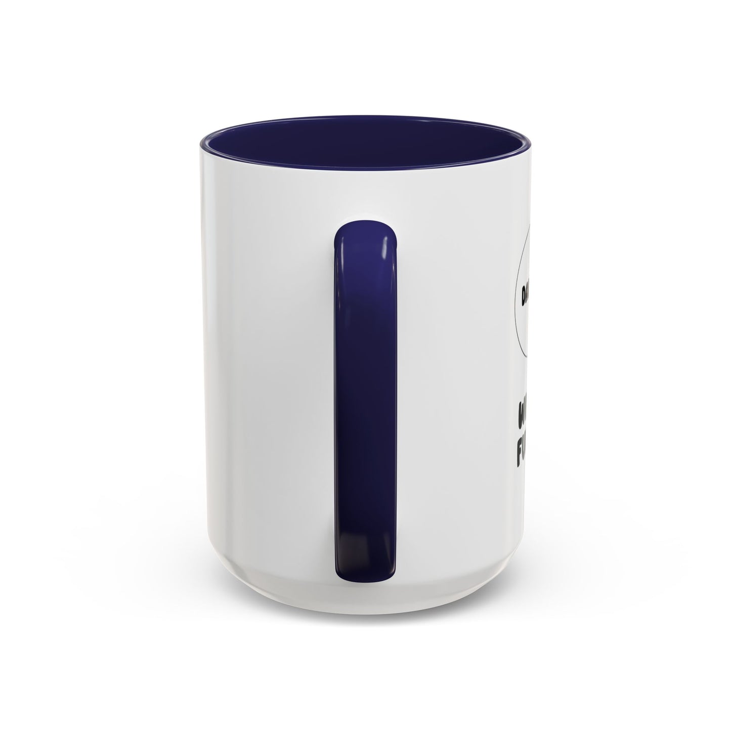 DAD JOKES WHERE THE FUN BEGINS Accent BiColor Funny Sarcastic Mug