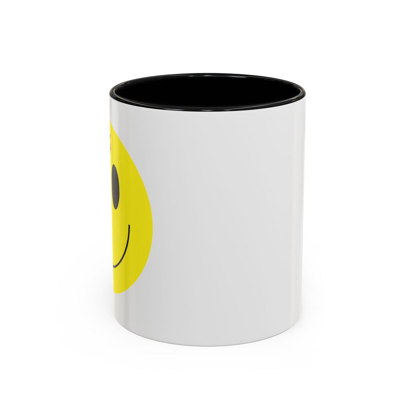 DEADSHOT HAPPY FACE Accent BiColor Funny Sarcastic Mug