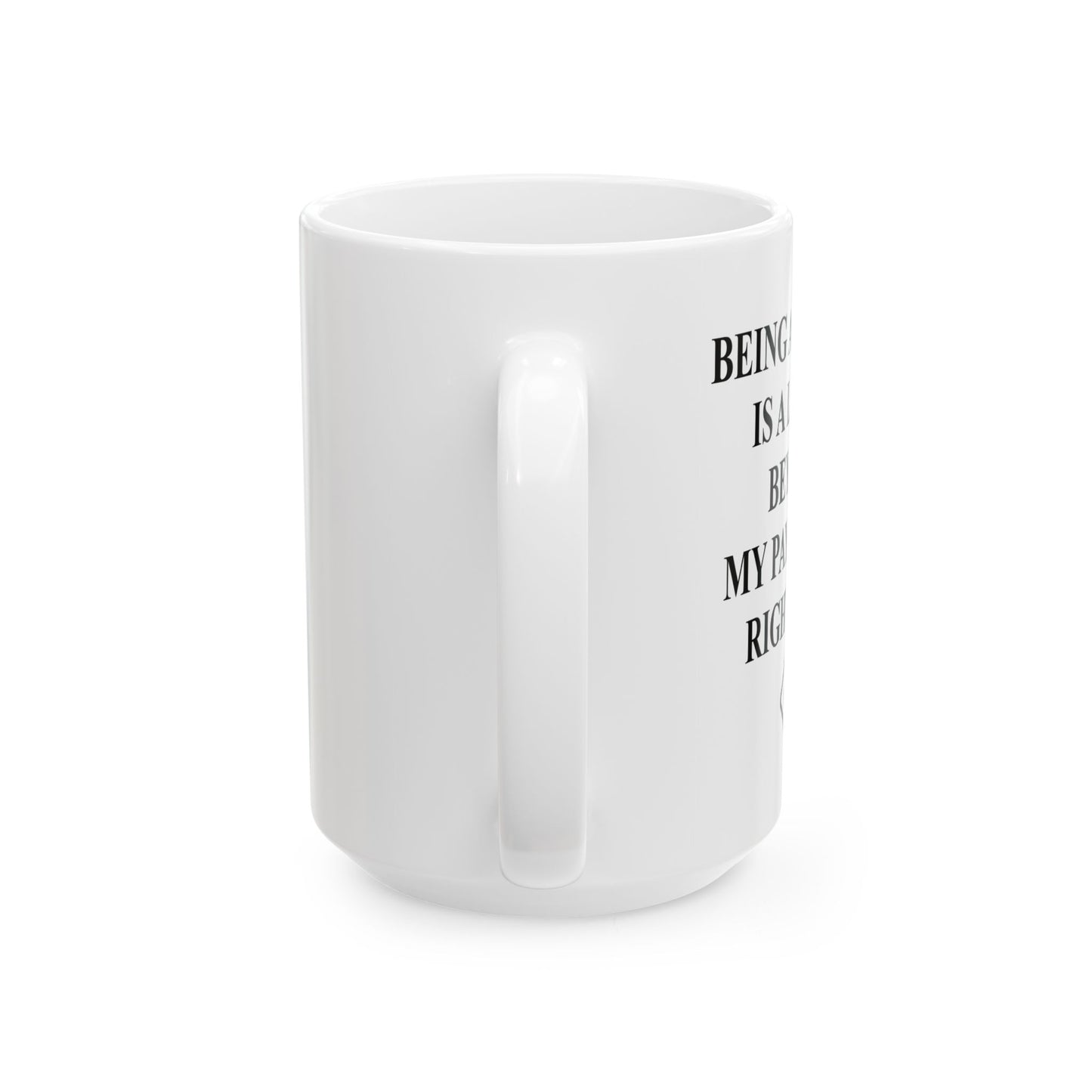 BEYOND MY PAY GRADE FUNNY SARCASTIC MUG