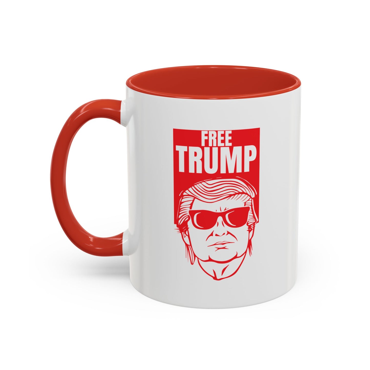 FREE TRUMP Accent BiColor Funny Sarcastic Mug