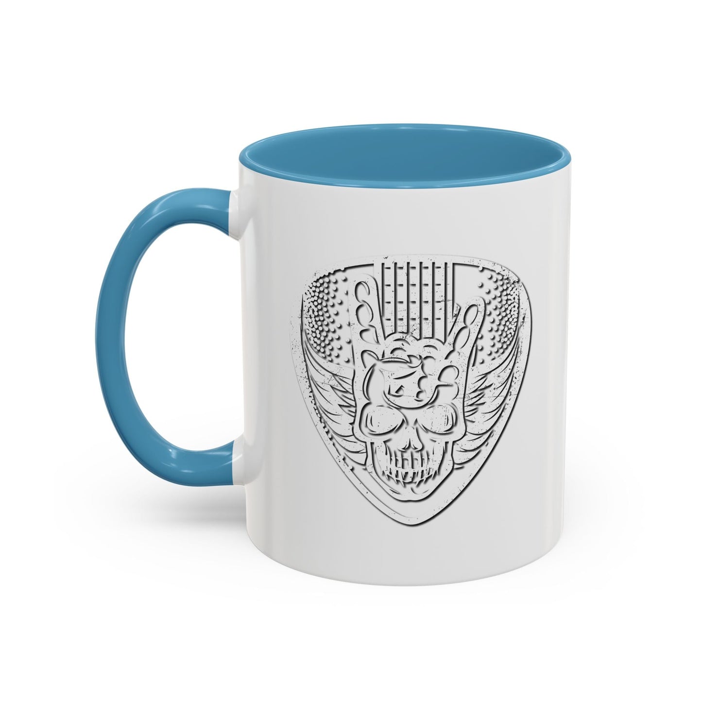 GUITAR SKELETON Accent BiColor Mug