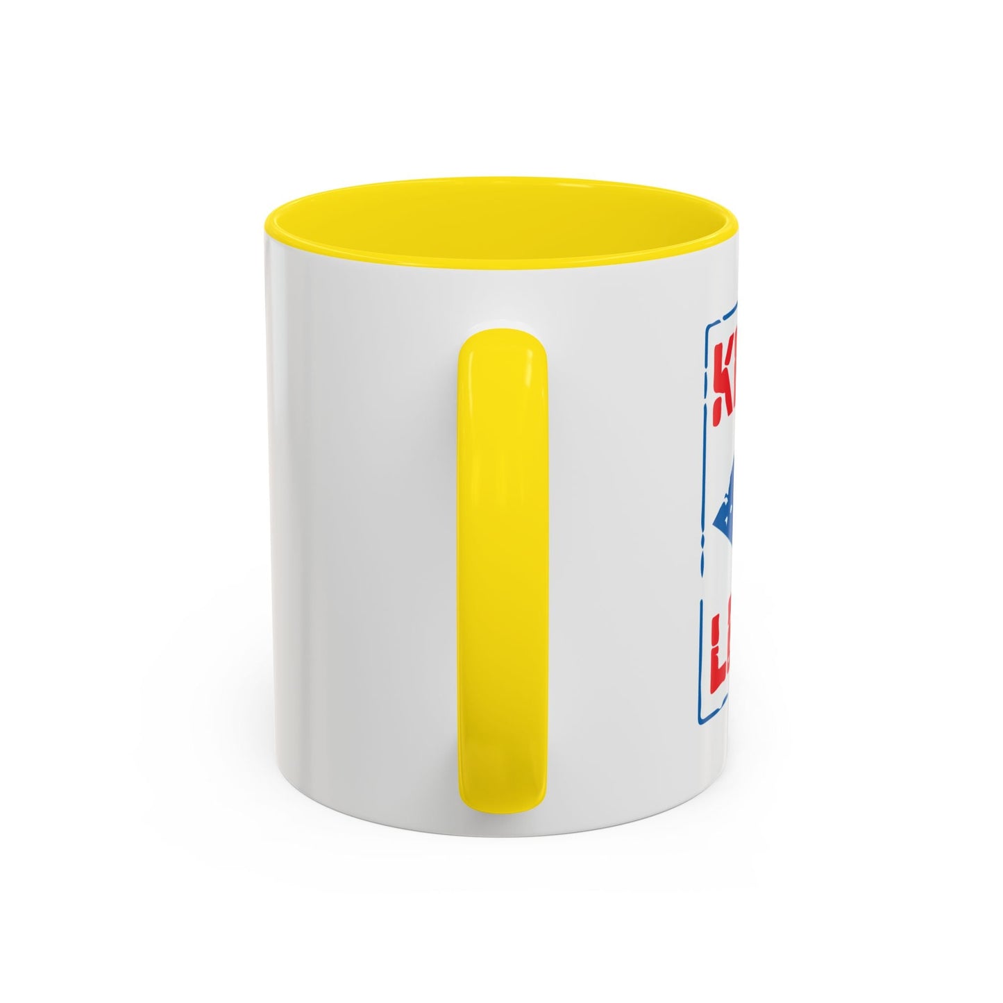 KEEP LEFT Accent BiColor Funny Sarcastic Mug