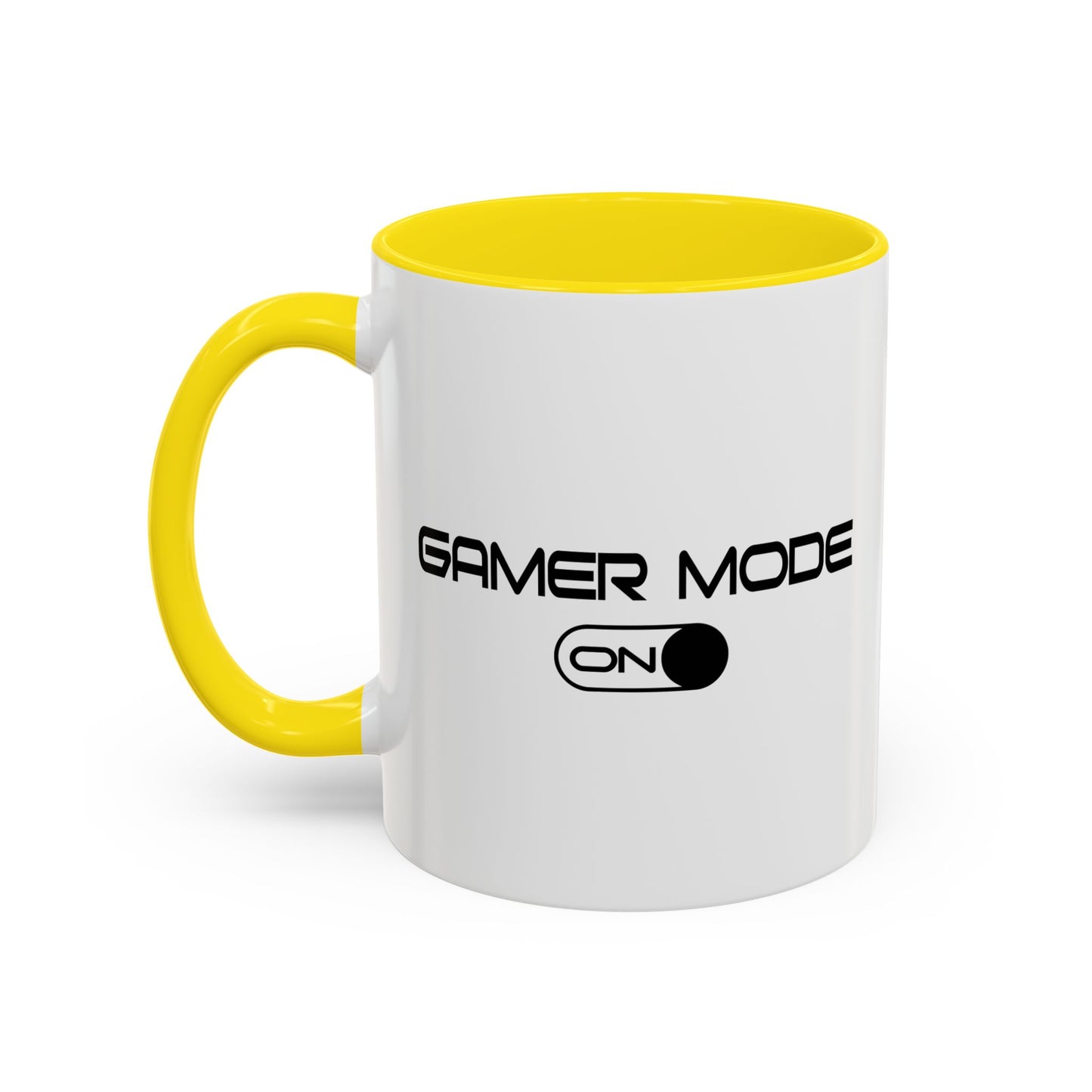 GAMER MODE ON Accent BiColor Funny Sarcastic Mug