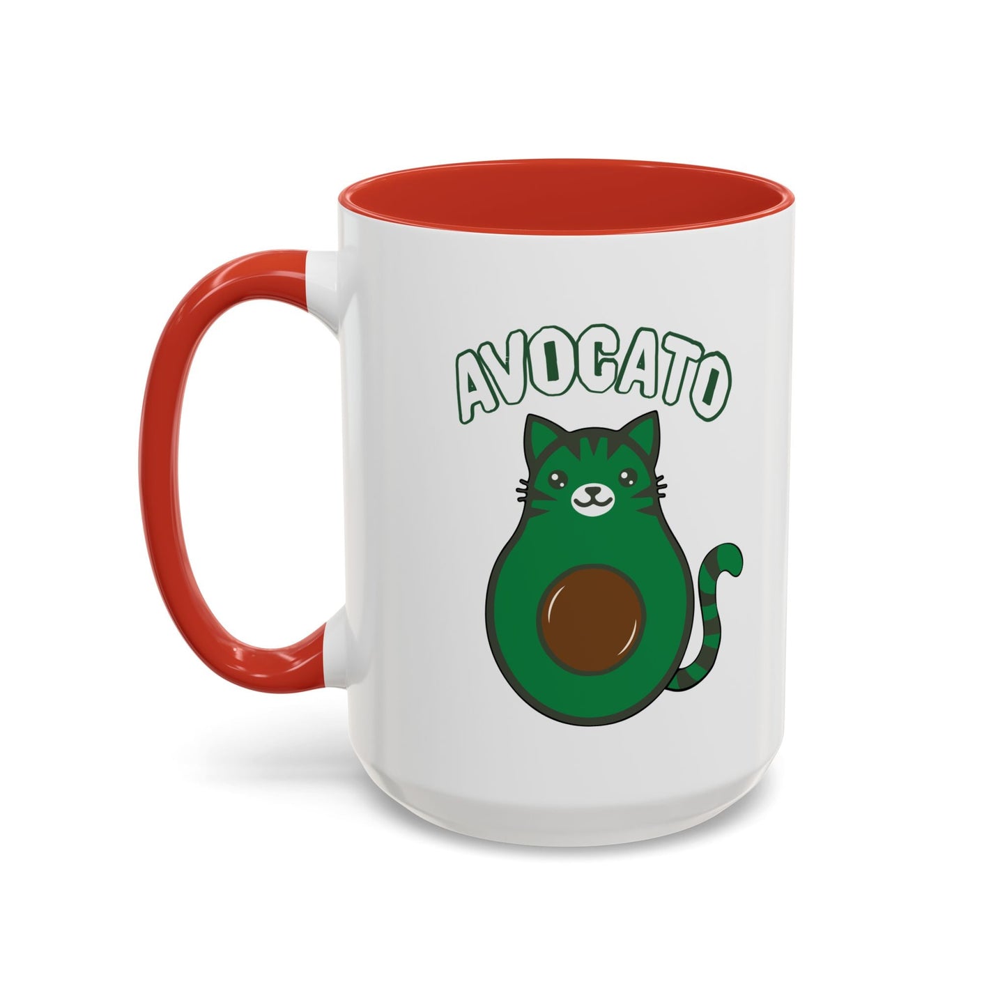 AVOCATO Accent BiColor Funny Sarcastic Mug