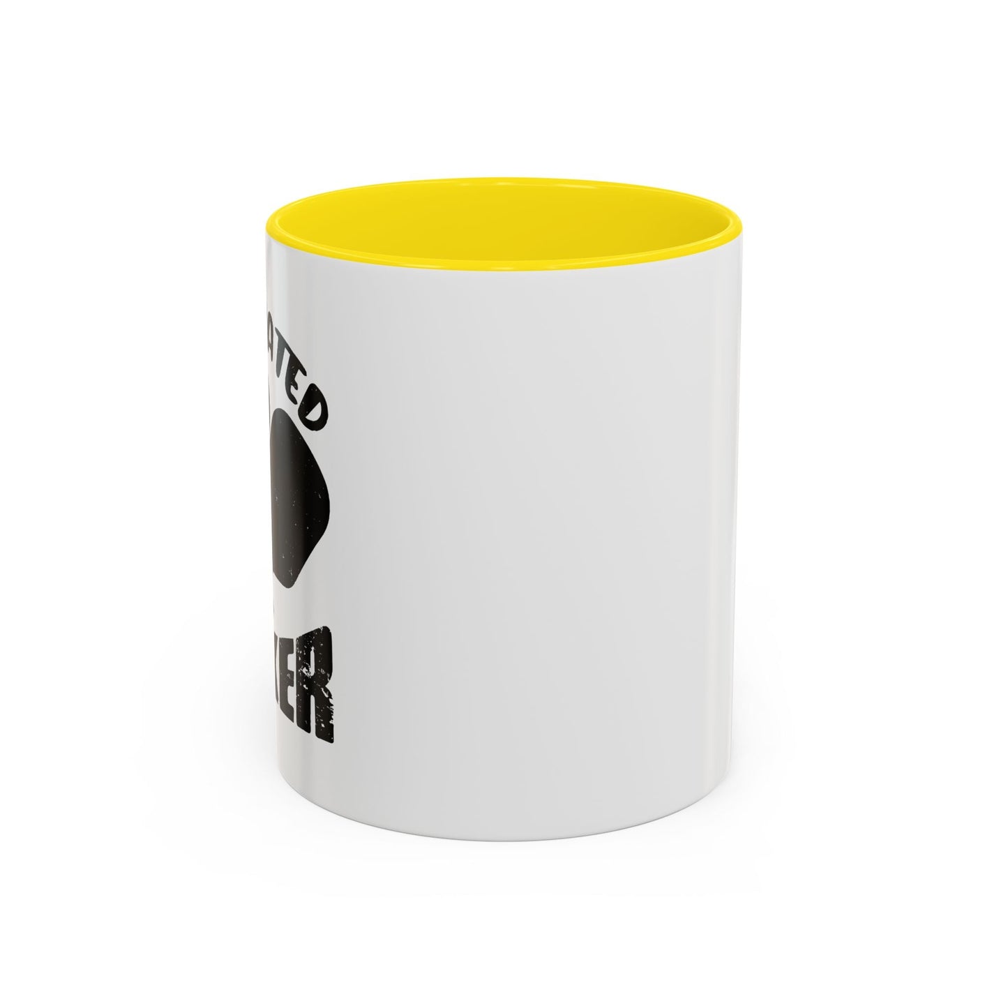 DESIGNATED DRINKER Accent BiColor Funny Sarcastic Mug