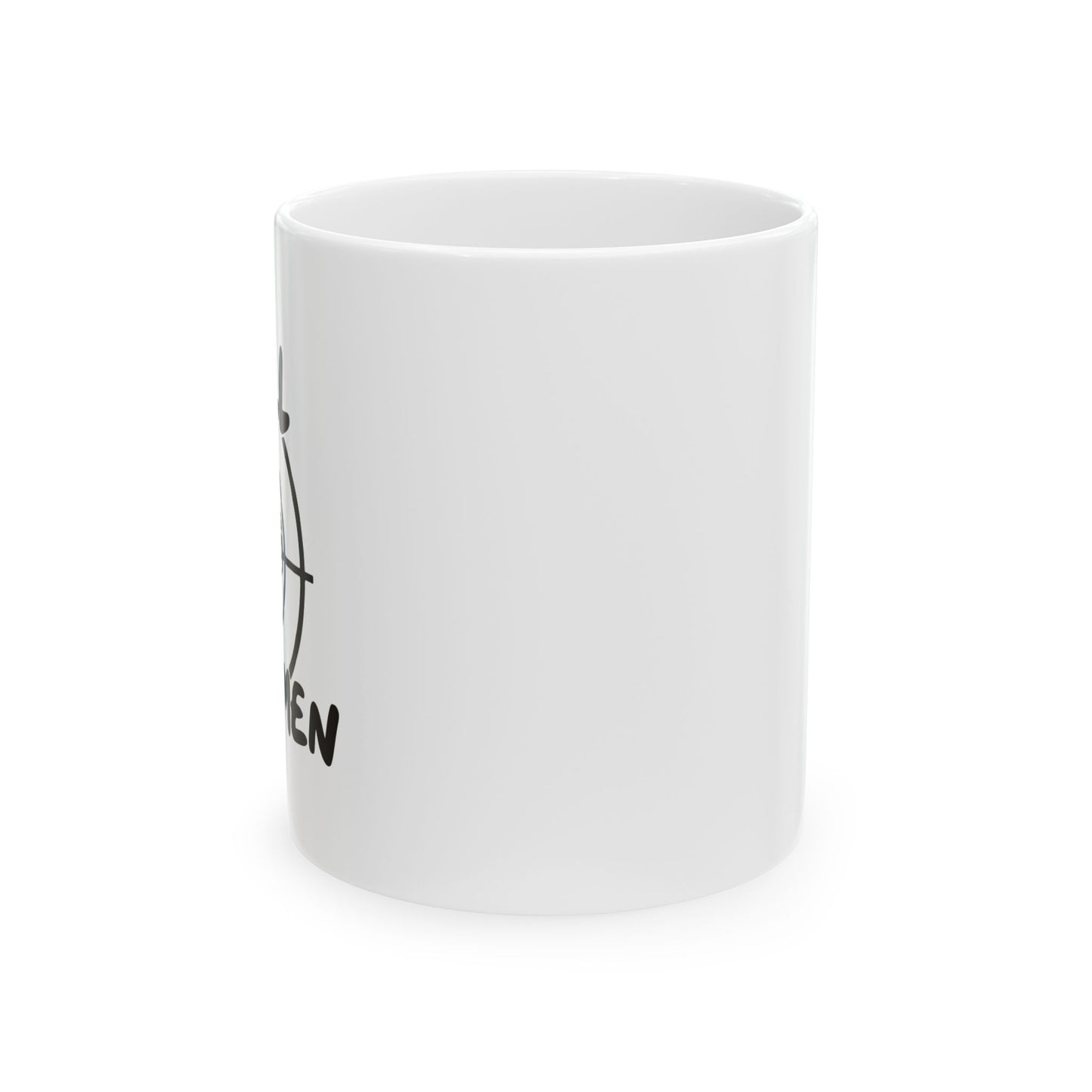 GILL MARKSMEN FUNNY SARCASTIC WHITE MUG