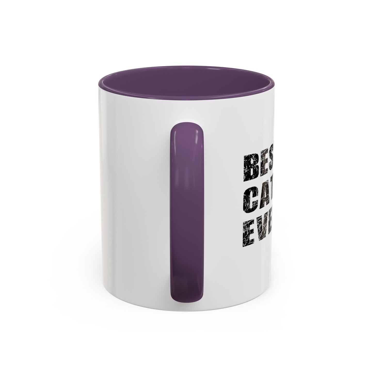 BEST. CAT DAD. EVER. Accent BiColor Mug