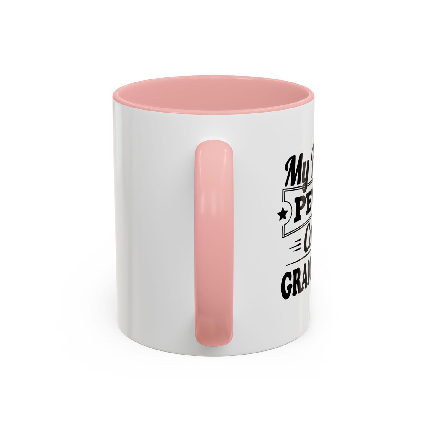 MY FAVORITE PEOPLE CALL ME GRANDPA Accent BiColor Funny Sarcastic Mug