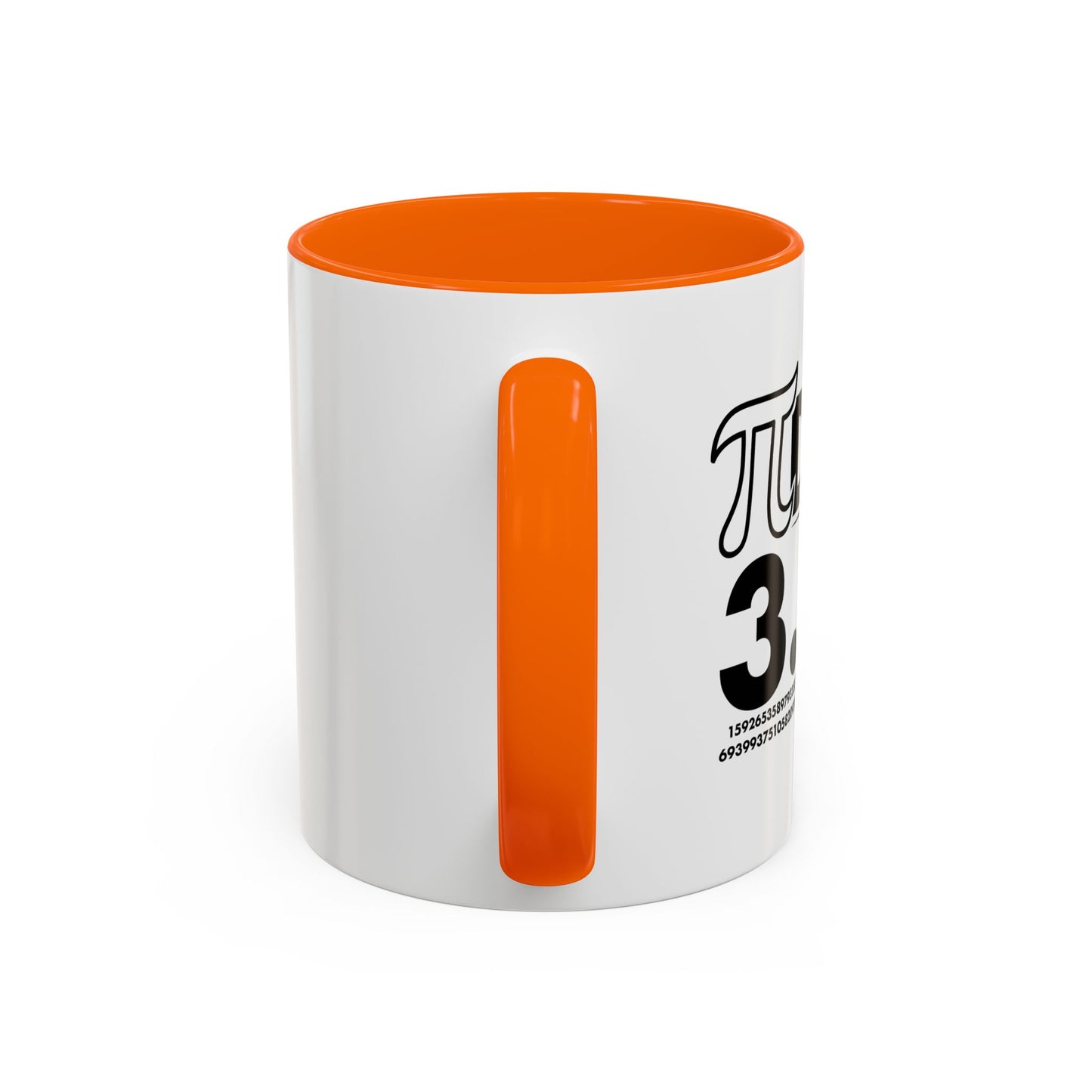 Pi DAY Accent BiColor Funny Sarcastic Mug