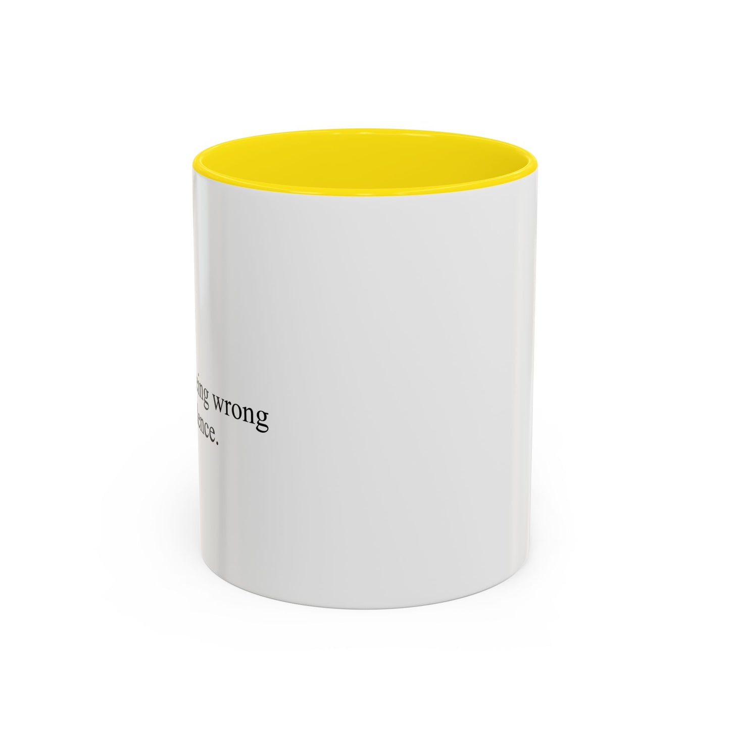 LOGIC n. Accent BiColor Funny Sarcastic Mug