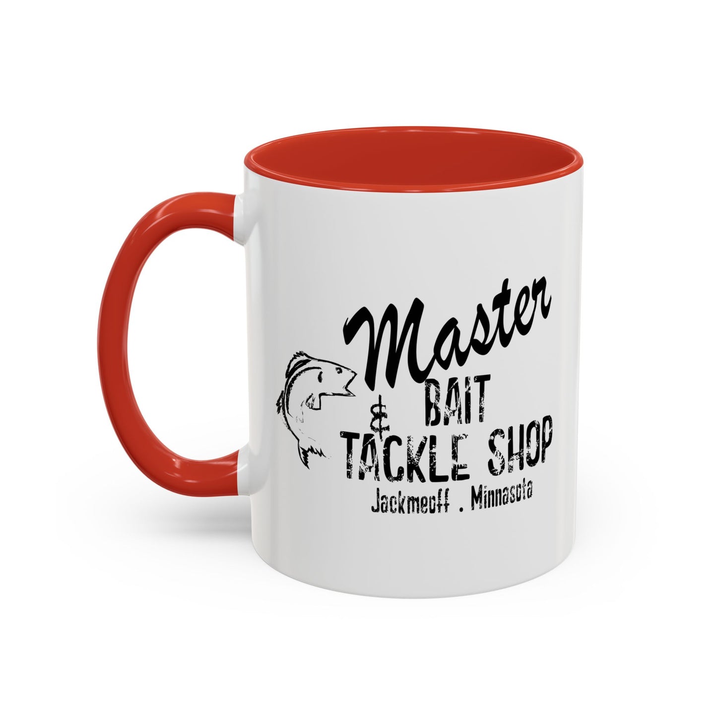 MASTERBAIT Accent BiColor Funny Sarcastic Mug