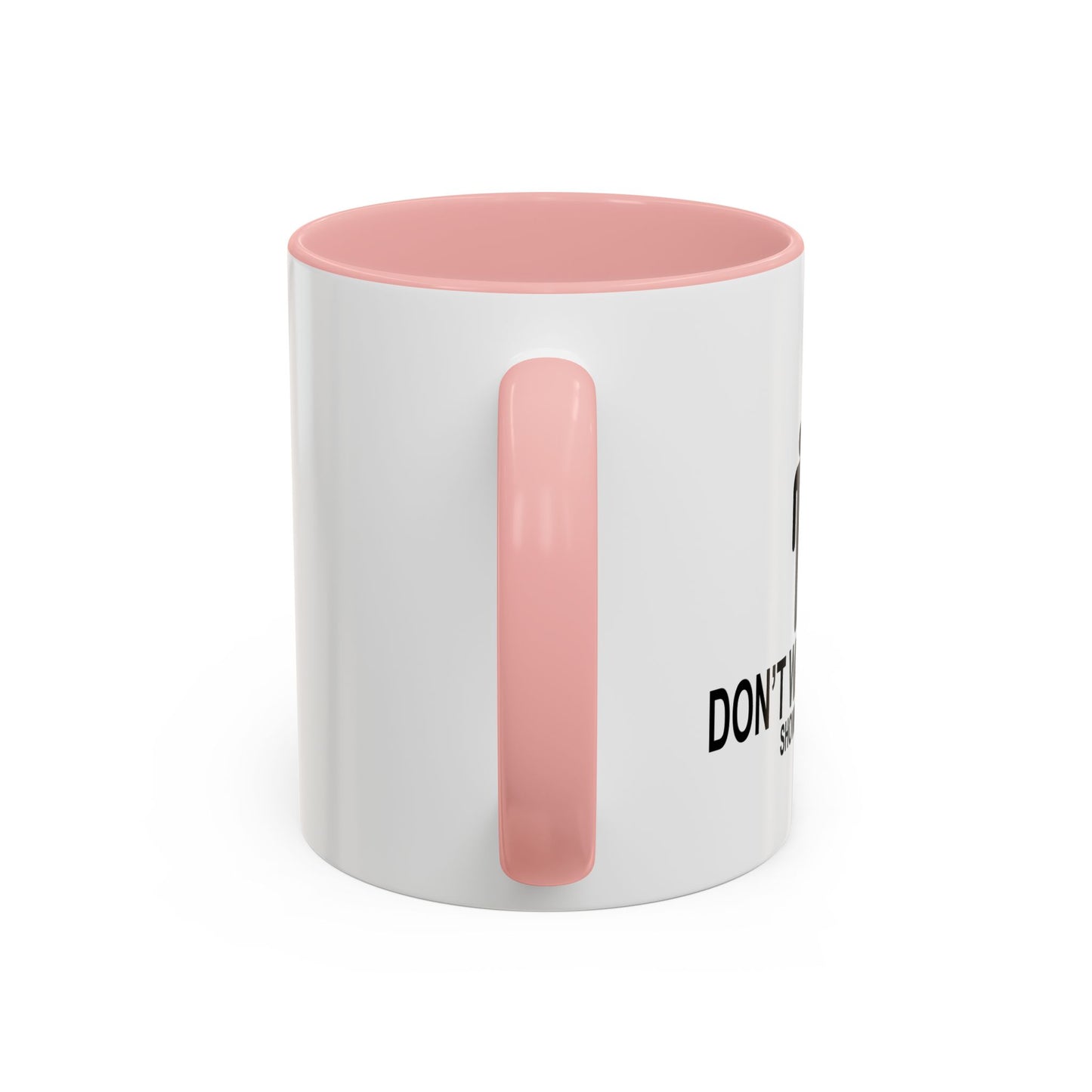 DON'T WASTE WATER Accent BiColor Funny Sarcastic Mug