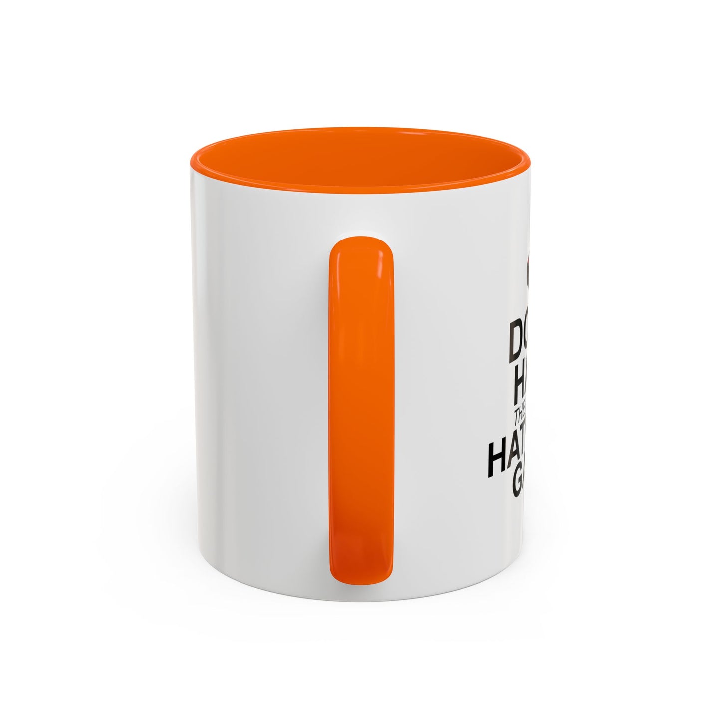 HATE THE GAME Accent BiColor Funny Sarcastic Mug