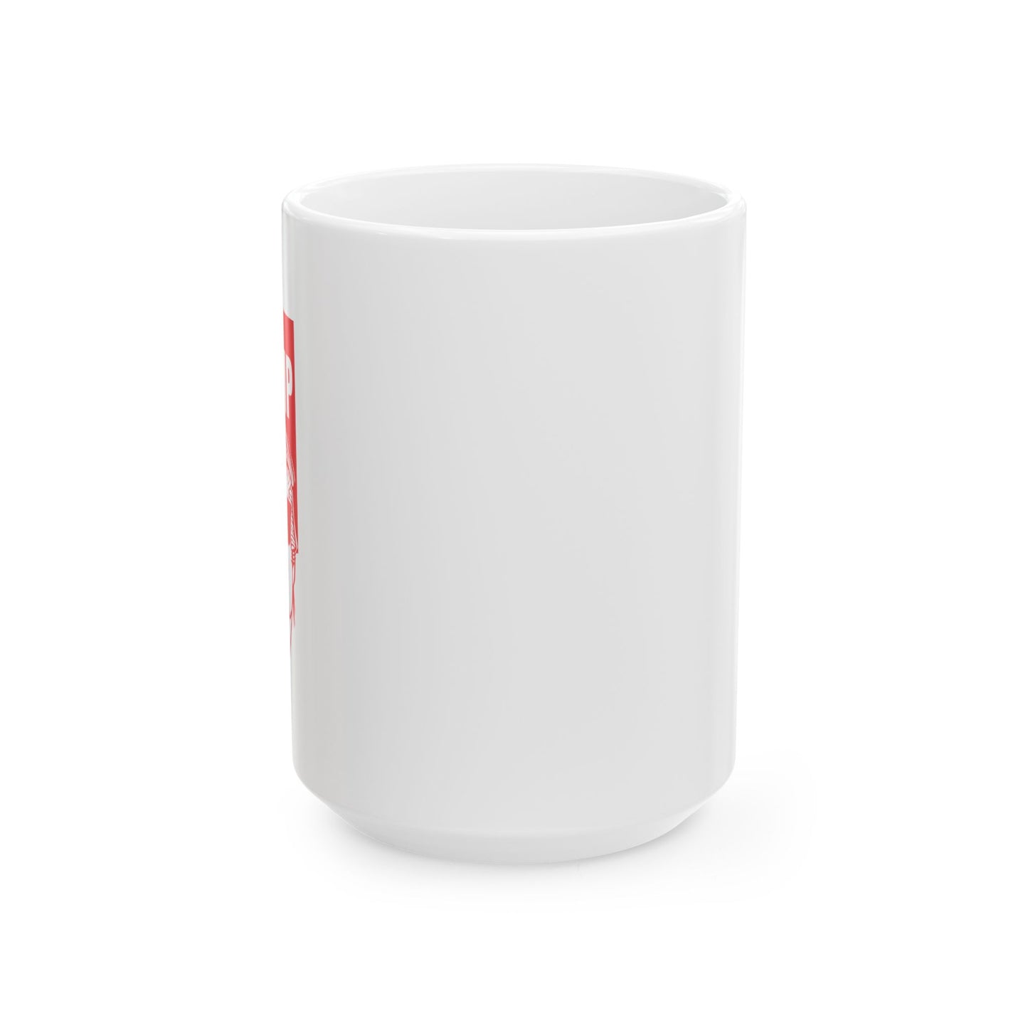 FREE TRUMP RED FUNNY SARCASTIC WHITE MUG