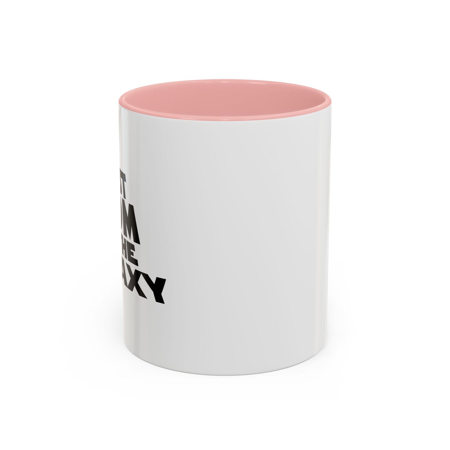 BEST MOM IN THE GALAXY Accent BiColor Mug