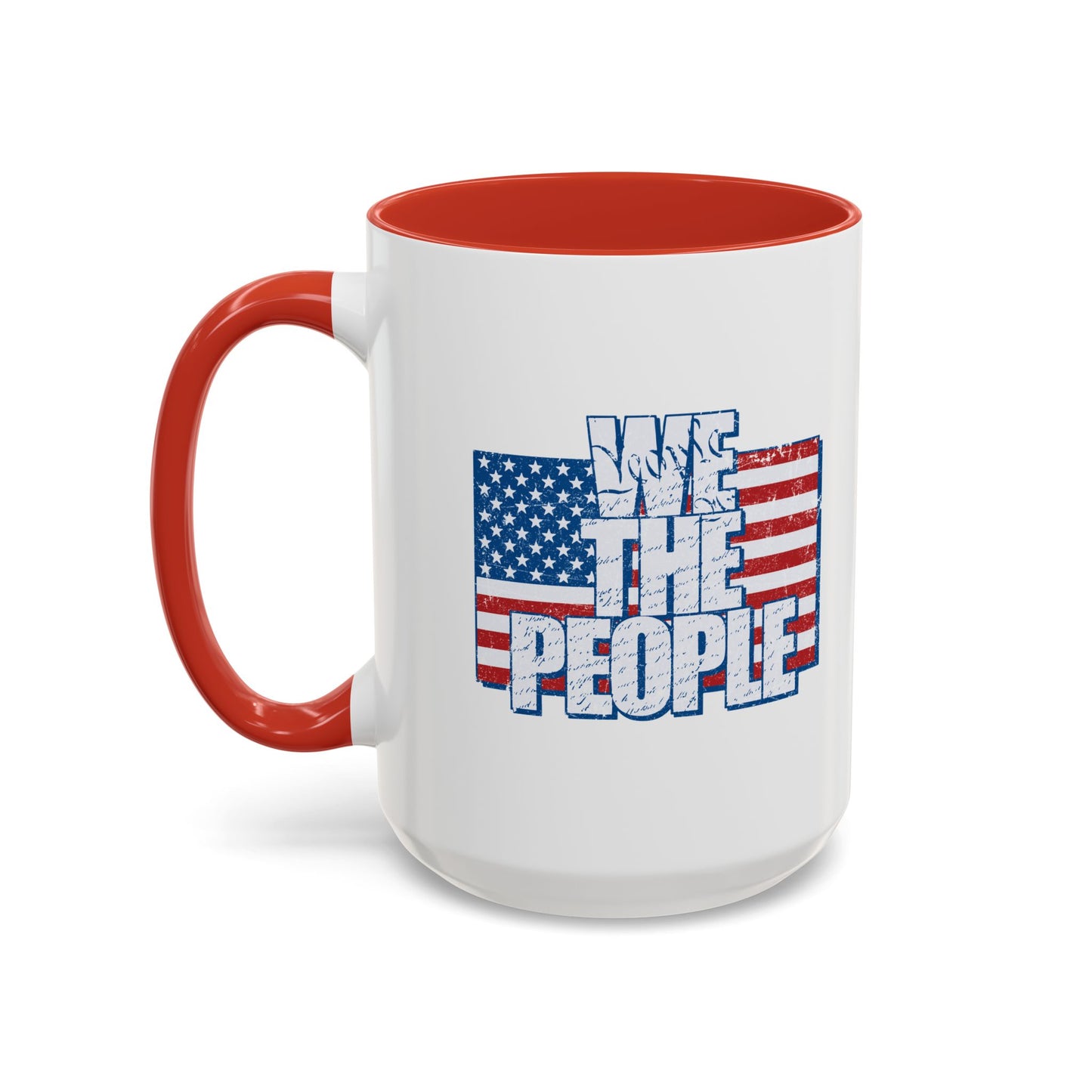 WE THE PEOPLE Accent BiColor  Mug