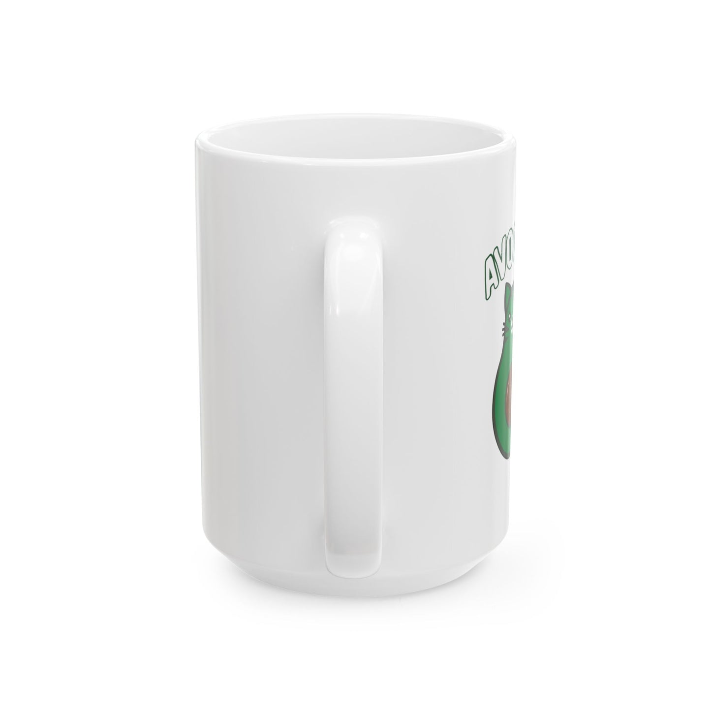 AVOCATO FUNNY SARCASTIC WHITE MUG