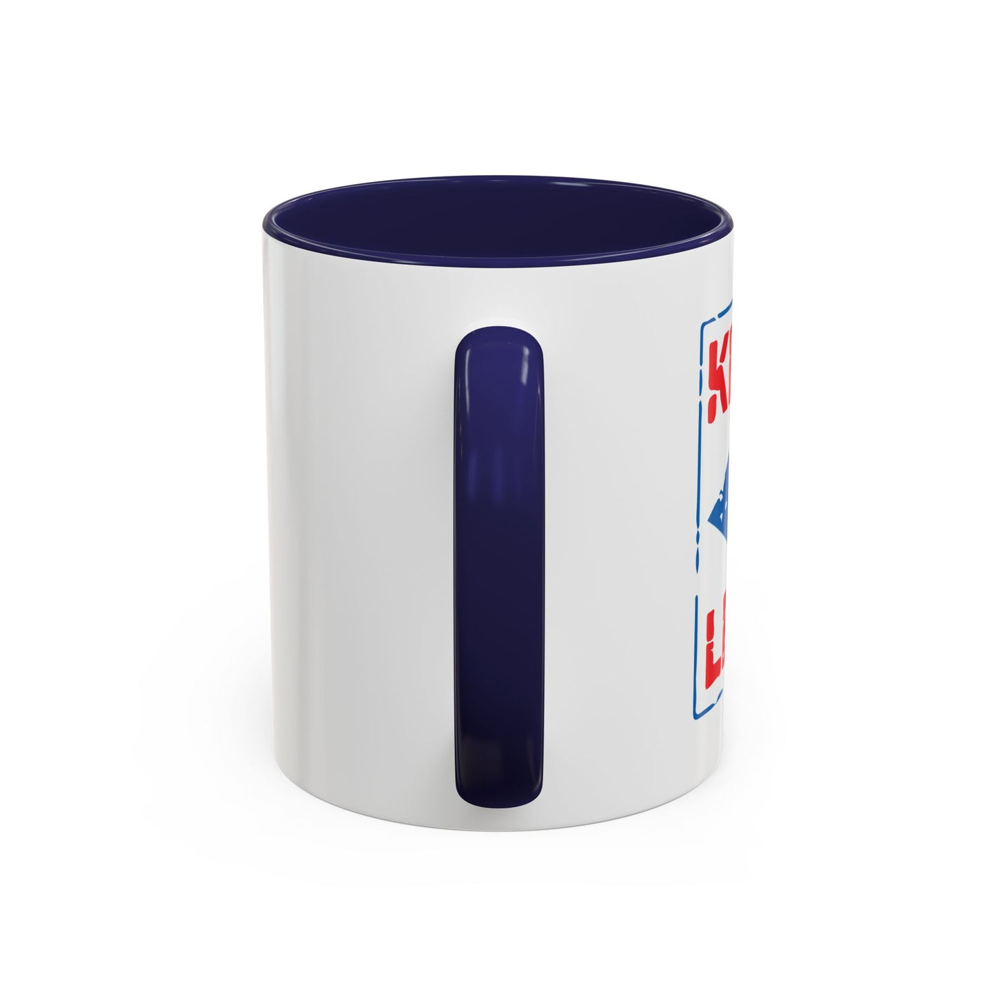 KEEP LEFT Accent BiColor Funny Sarcastic Mug