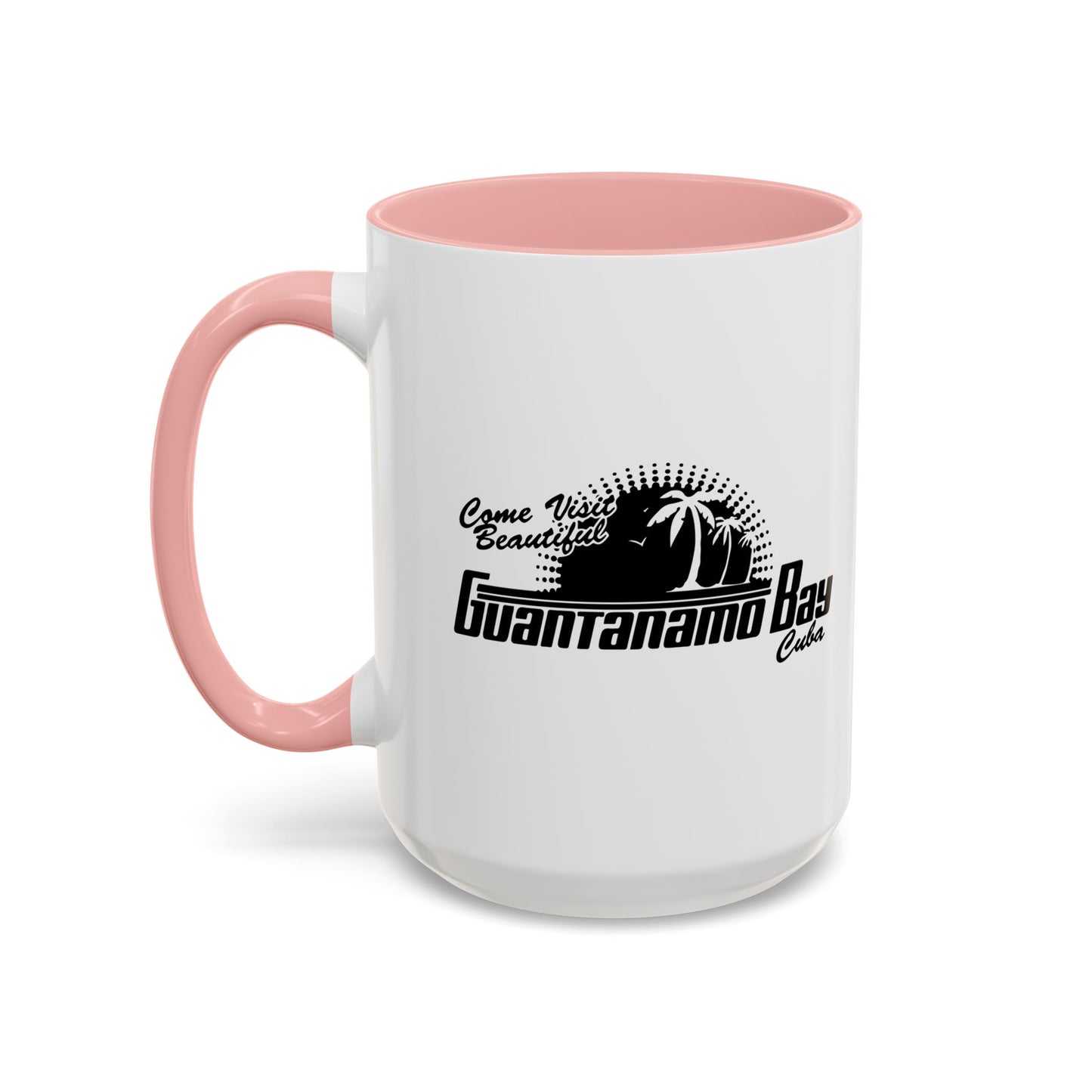 GUATANAMO BAY CUBA Accent BiColor Funny Sarcastic Mug