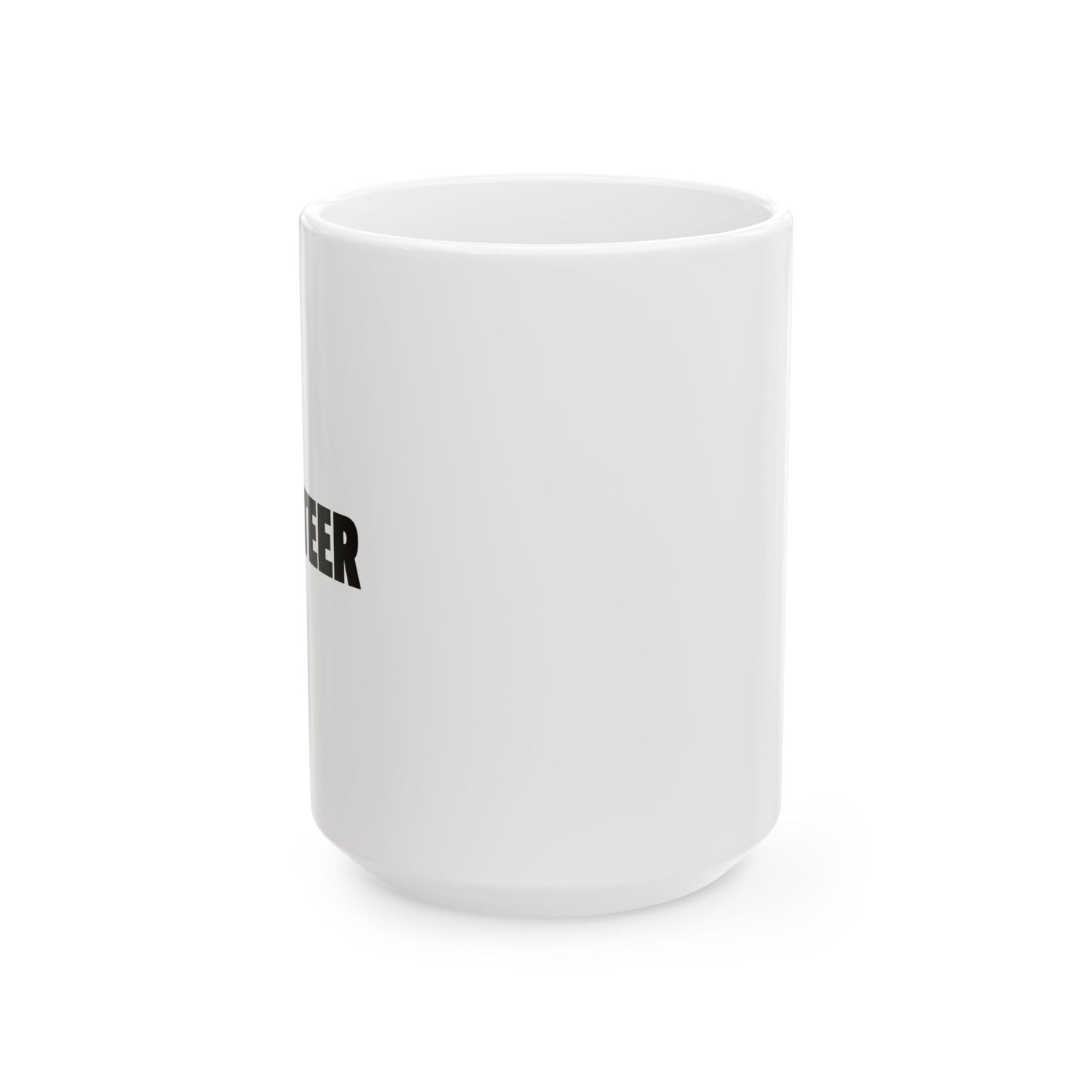 VOLUNTEER WHITE MUG