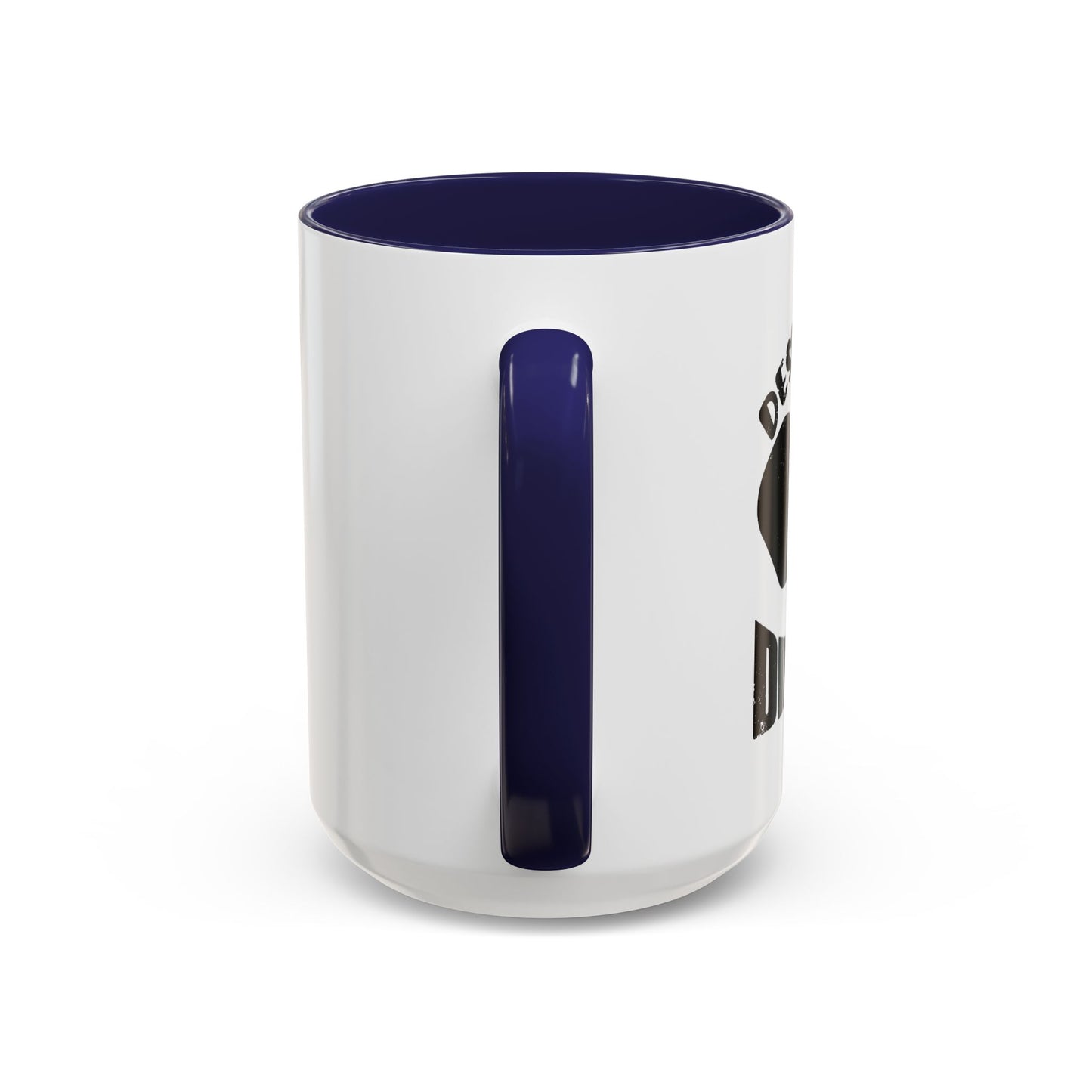 DESIGNATED DRINKER Accent BiColor Funny Sarcastic Mug