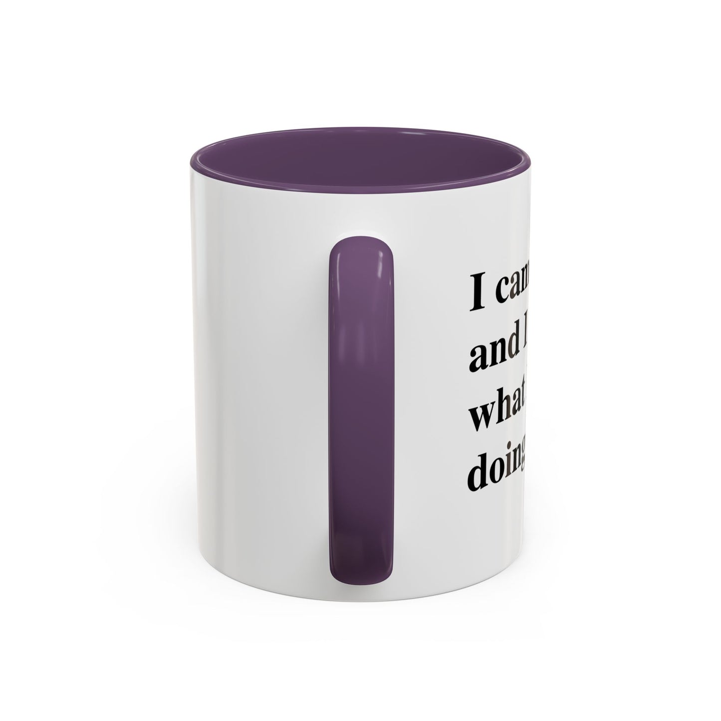 I CAME, I SAW, Accent BiColor Funny Sarcastic Mug