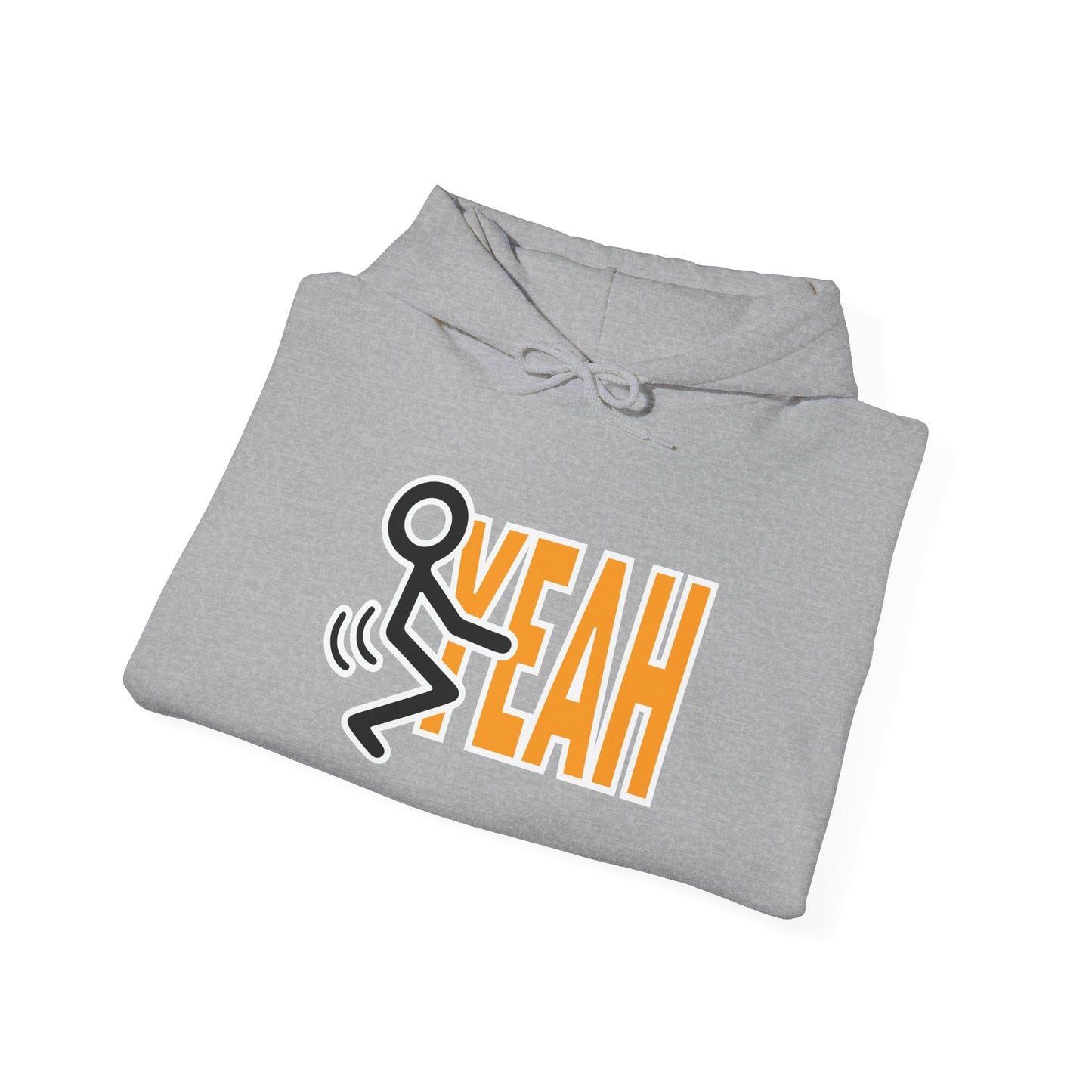 FUCK YEAH - Premium Unisex Funny Sarcastic Black Hoodie Sweatshirt