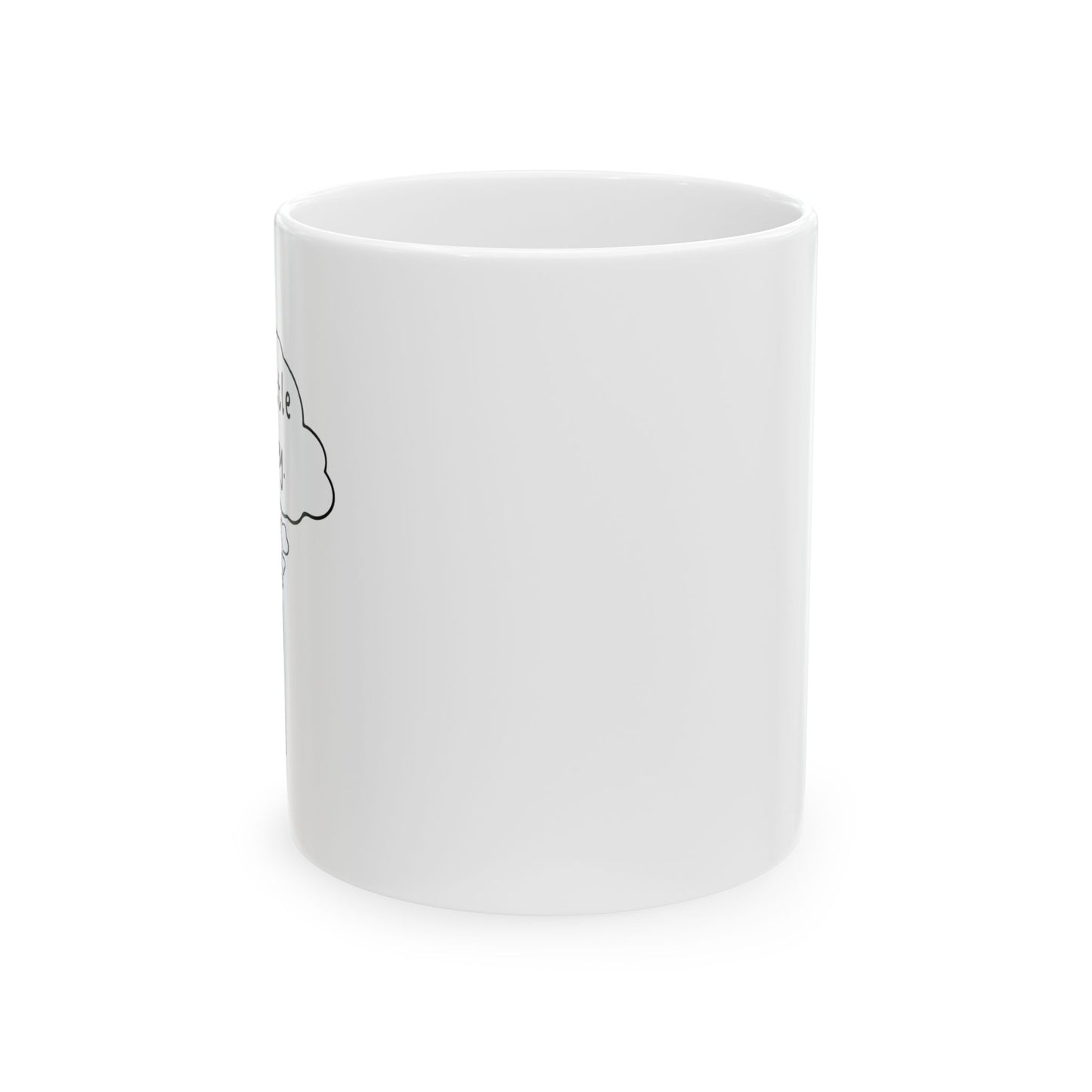 I'M A LITTLE DOOR KEY FUNNY SARCASTIC WHITE MUG