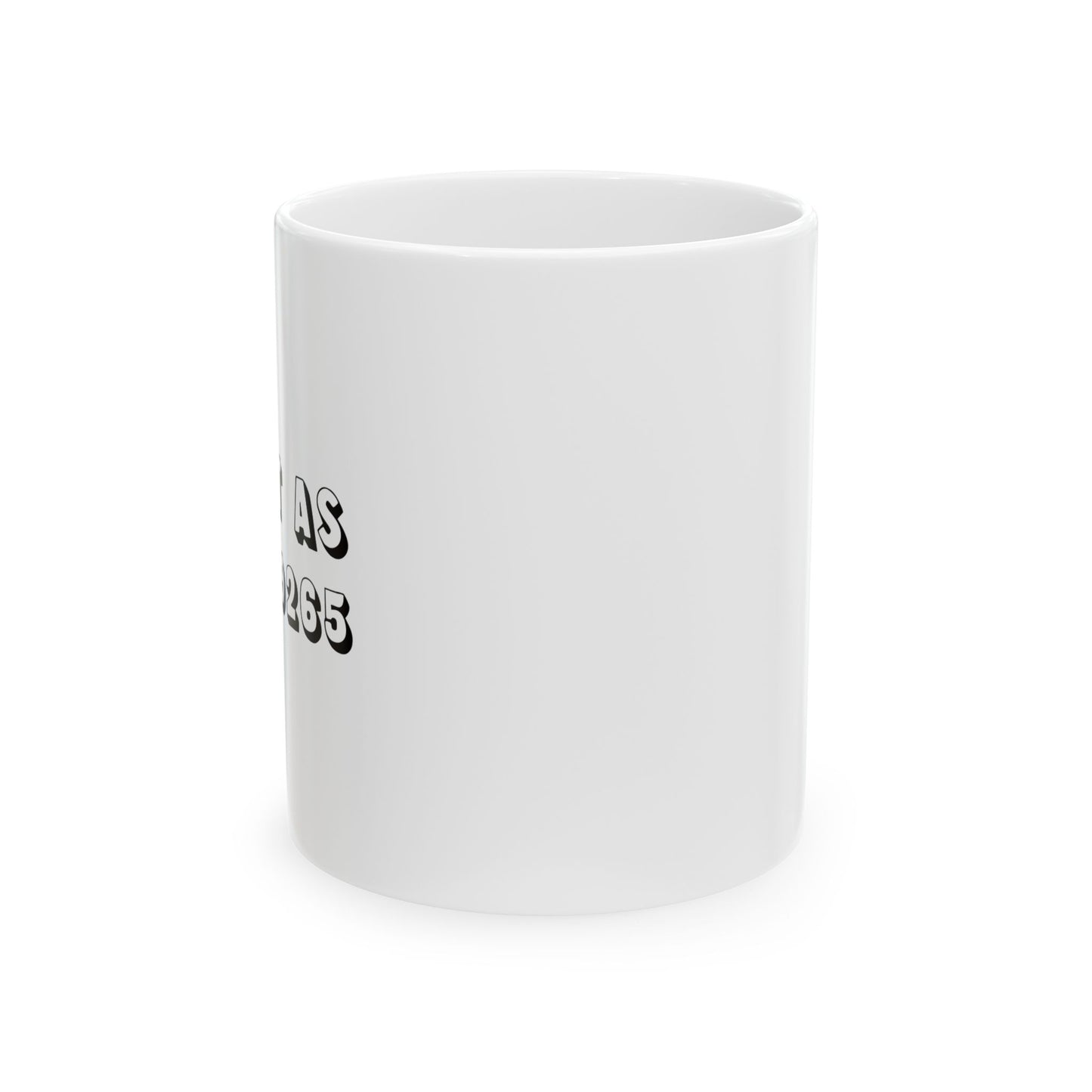 SWEET AT PIE FUNNY SARCASTIC WHITE MUG