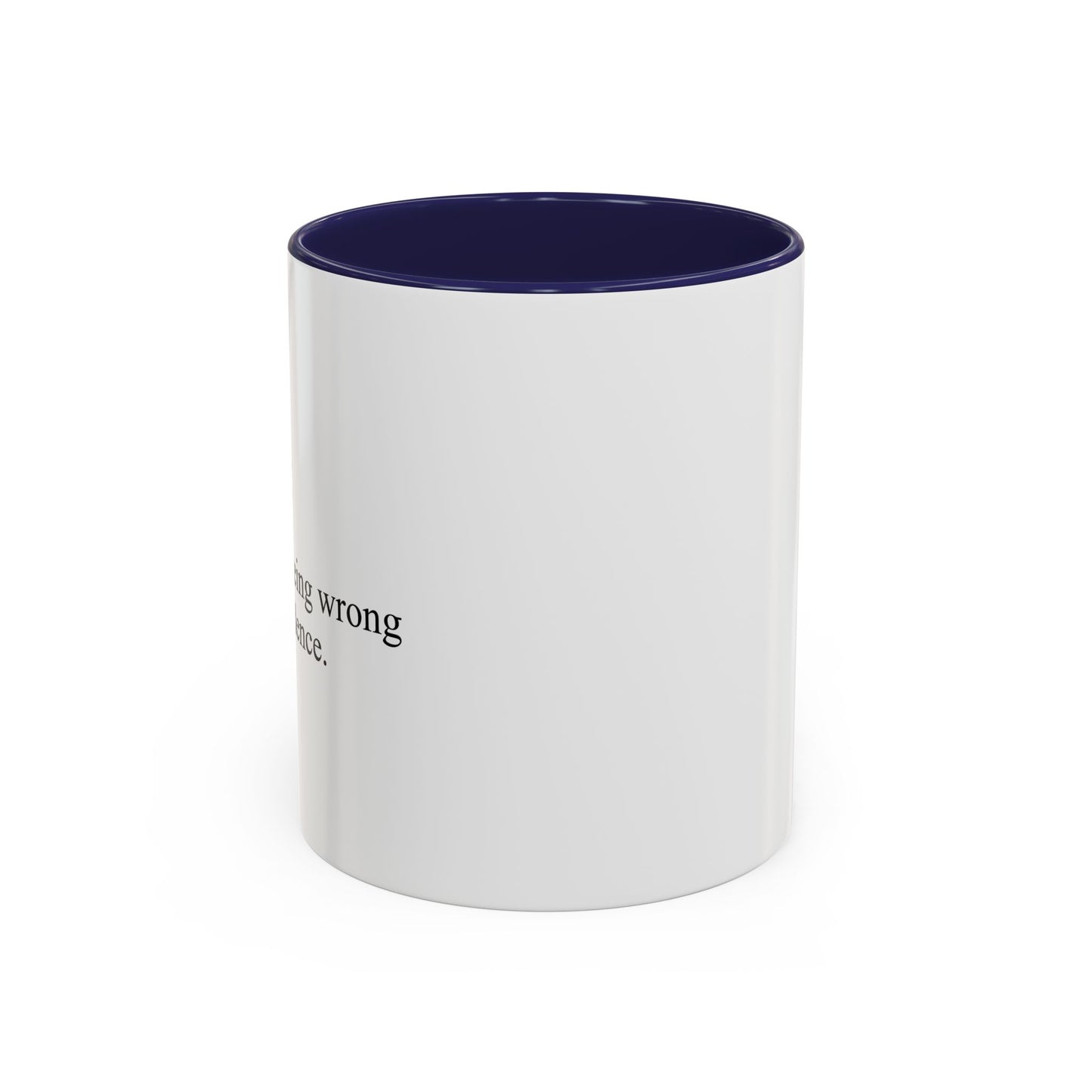 LOGIC n. Accent BiColor Funny Sarcastic Mug