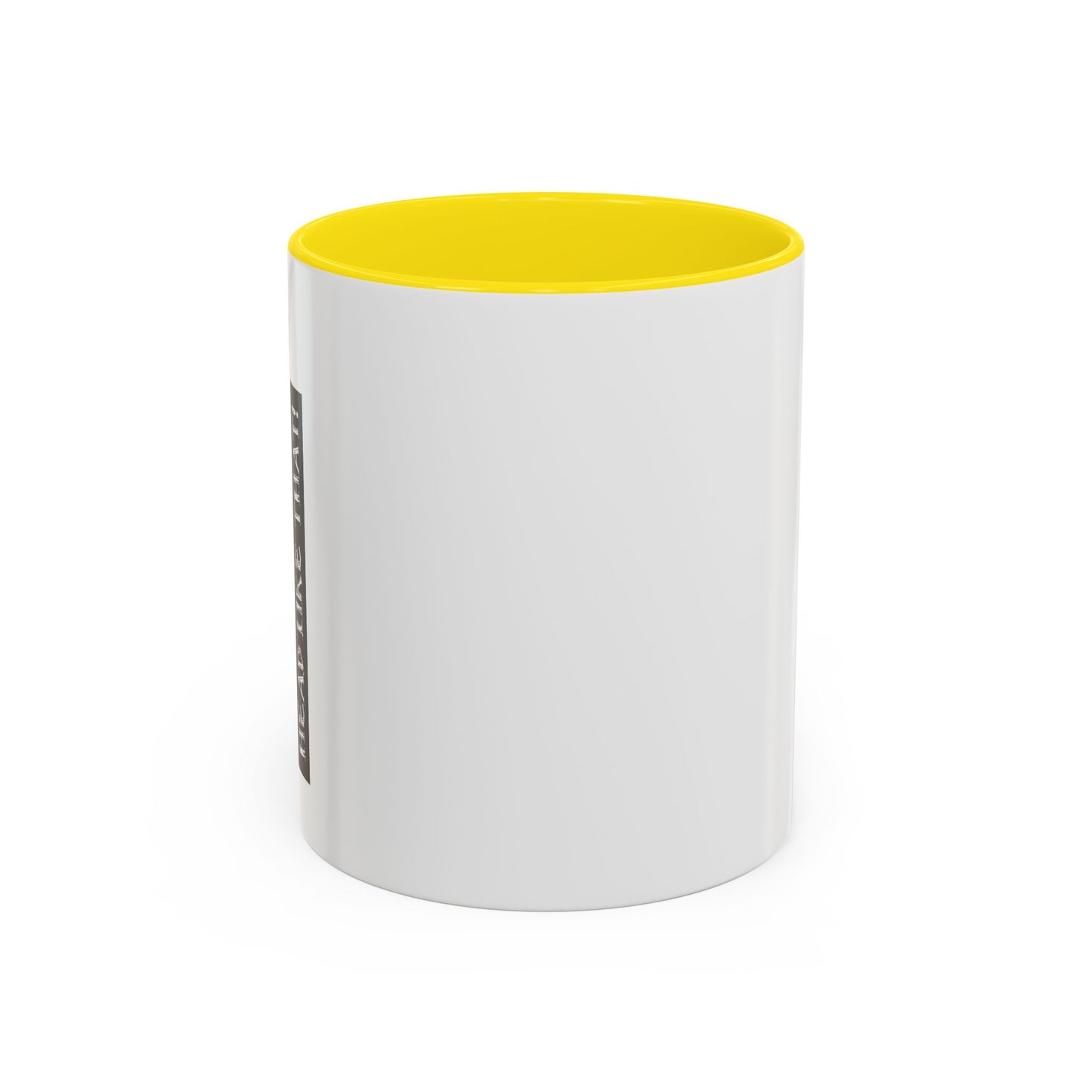 WITH YOUR HEAD LIKE THIS Accent BiColor Funny Sarcastic Mug