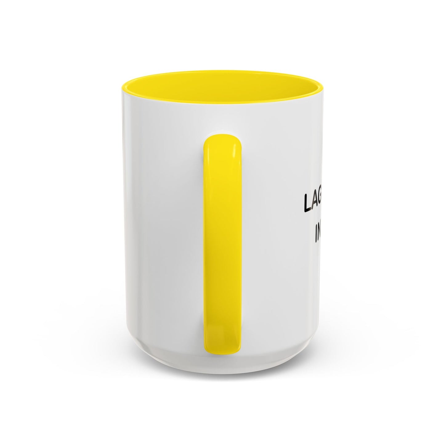 LAG IS A PAIN IN THE Accent BiColor Funny Sarcastic Mug