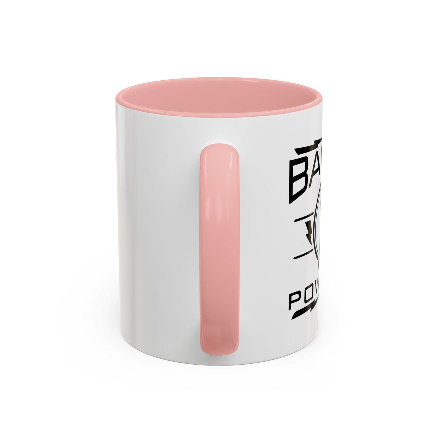 BACON POWERED Accent BiColor Funny Sarcastic Mug