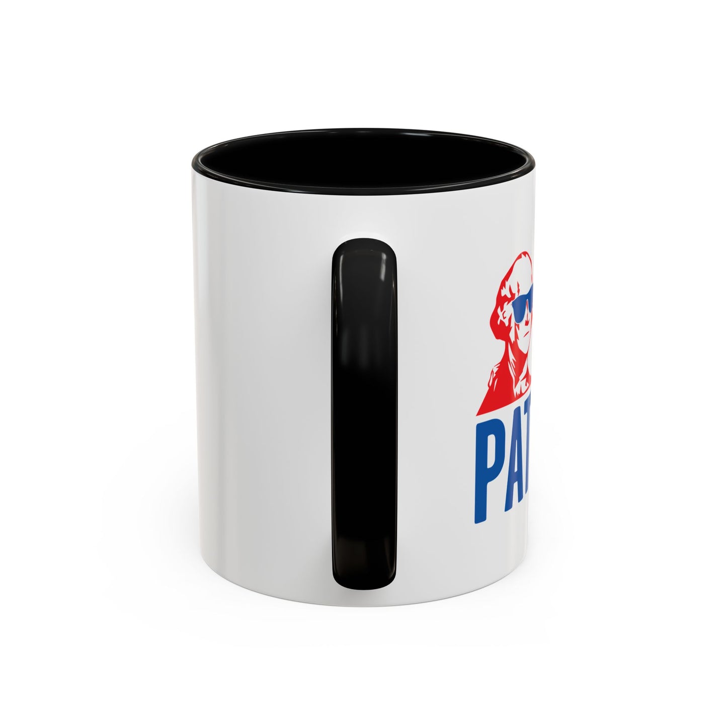 PARTY LIKE A PATRIOT Accent BiColor Funny Sarcastic Mug