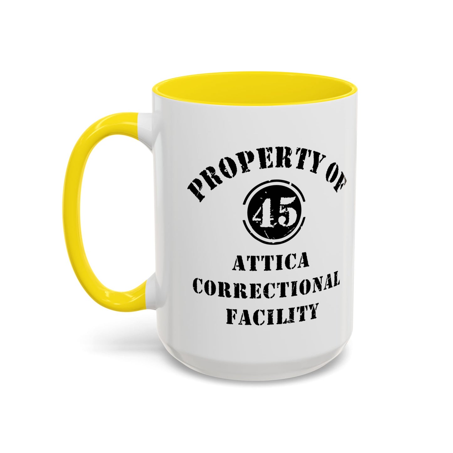 ATTICA CORRECTIONAL FACILITY Accent BiColor Funny Sarcastic Mug